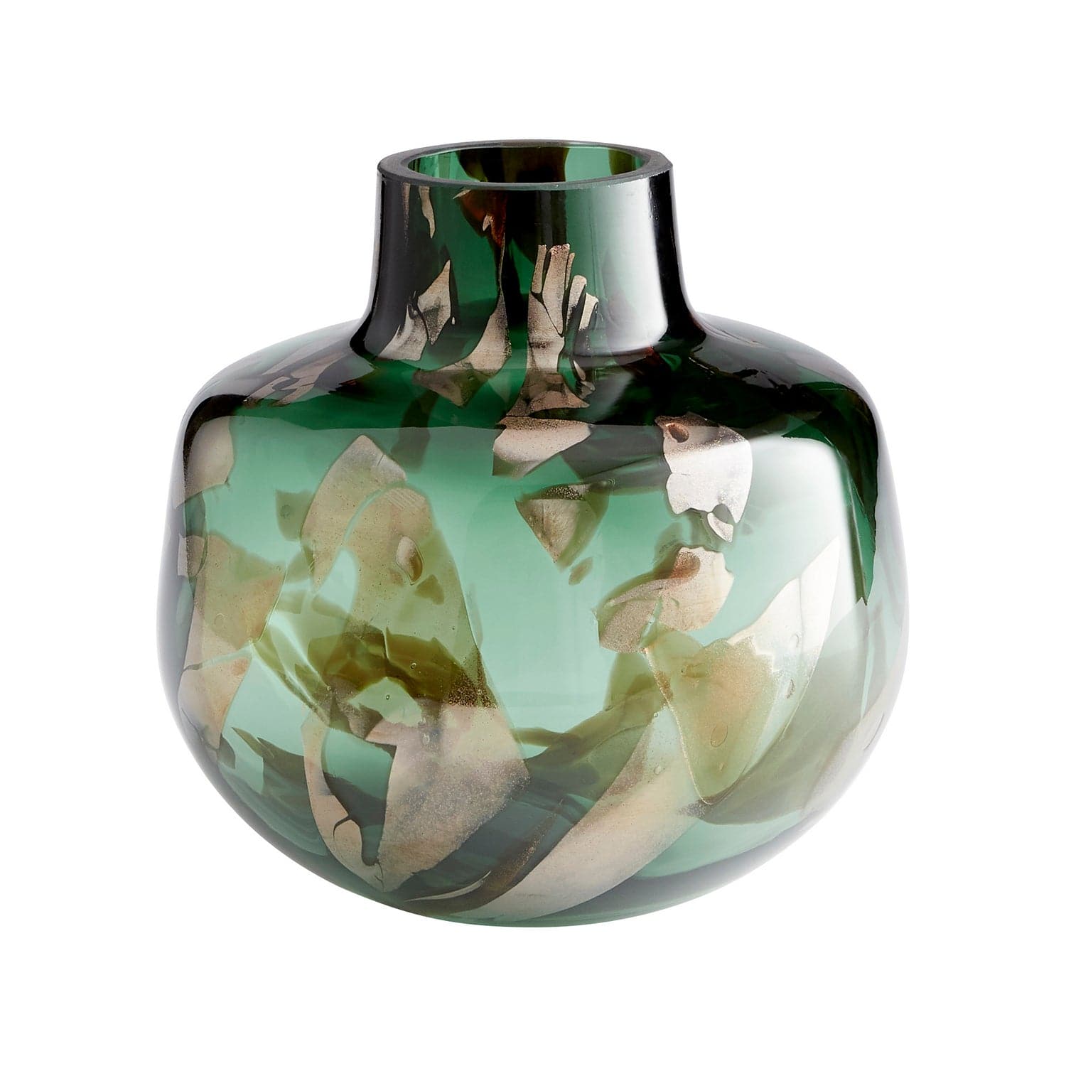 Cyan - 10491 - Vase - Green And Gold