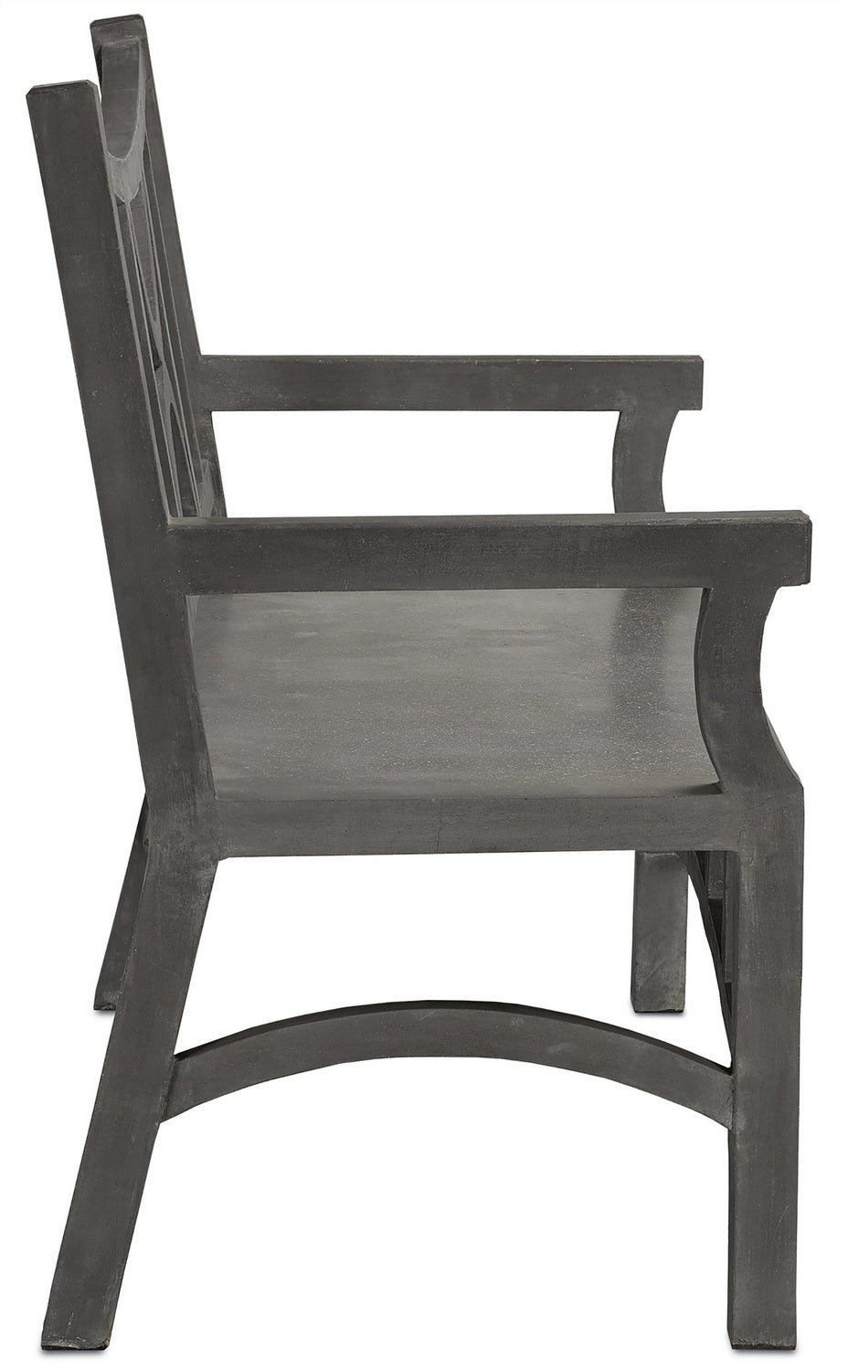 Bench from the Colesden collection in Dark Gray/Faux Bois finish