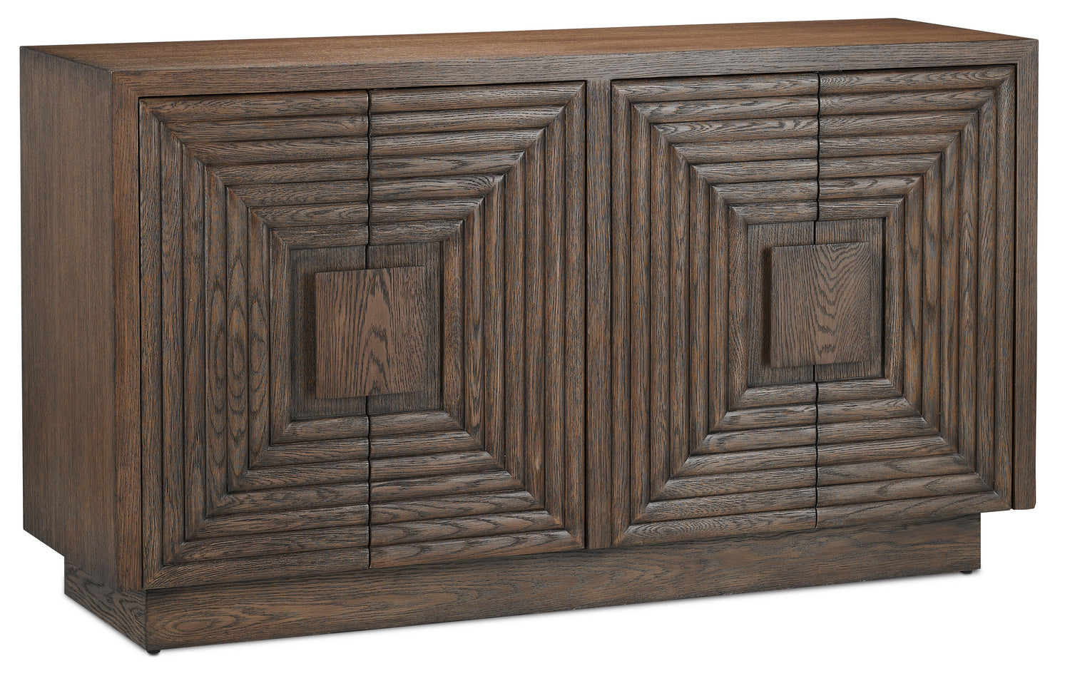 Cabinet from the Morombe collection in Distressed Cocoa finish