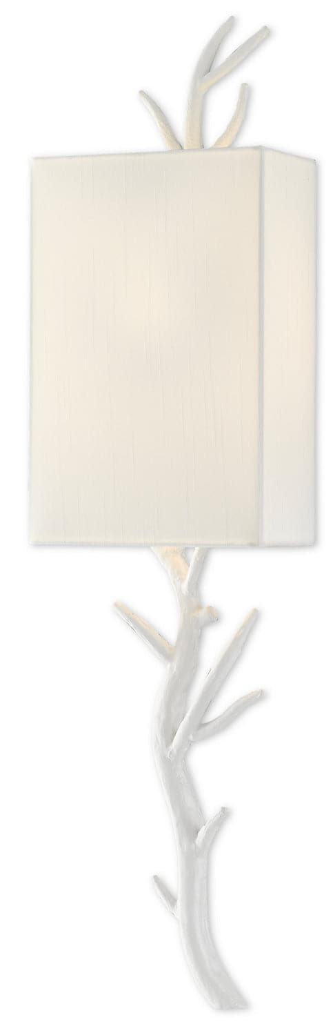 One Light Wall Sconce from the Baneberry collection in Gesso White finish