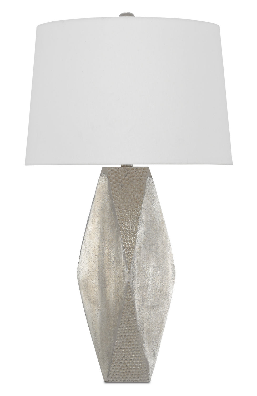 One Light Table Lamp from the Zabrine collection in Nickel finish