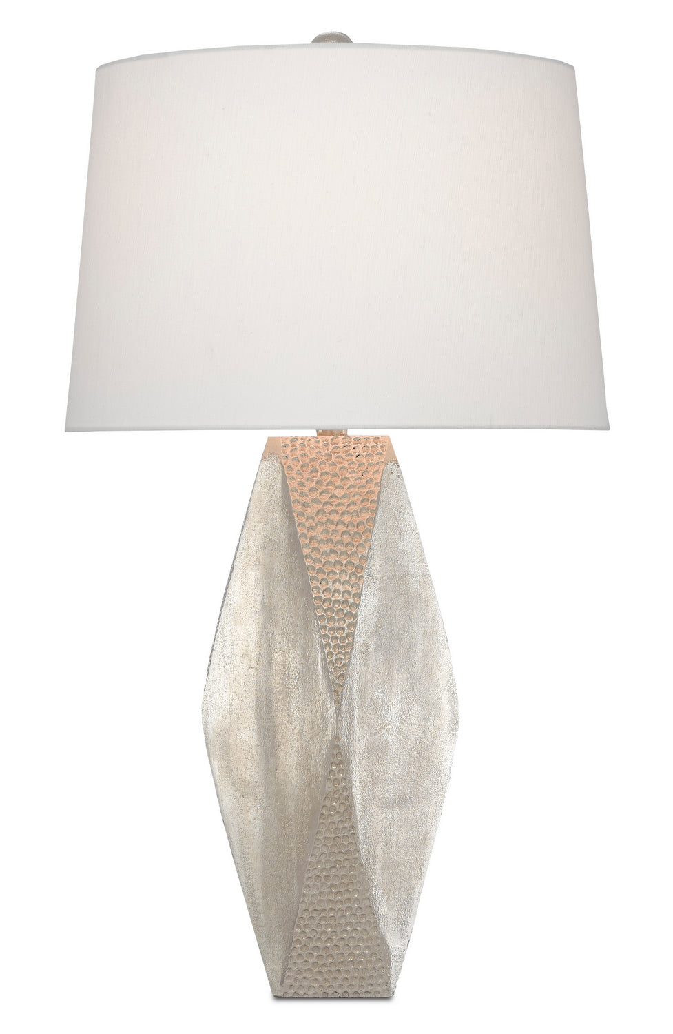 One Light Table Lamp from the Zabrine collection in Nickel finish