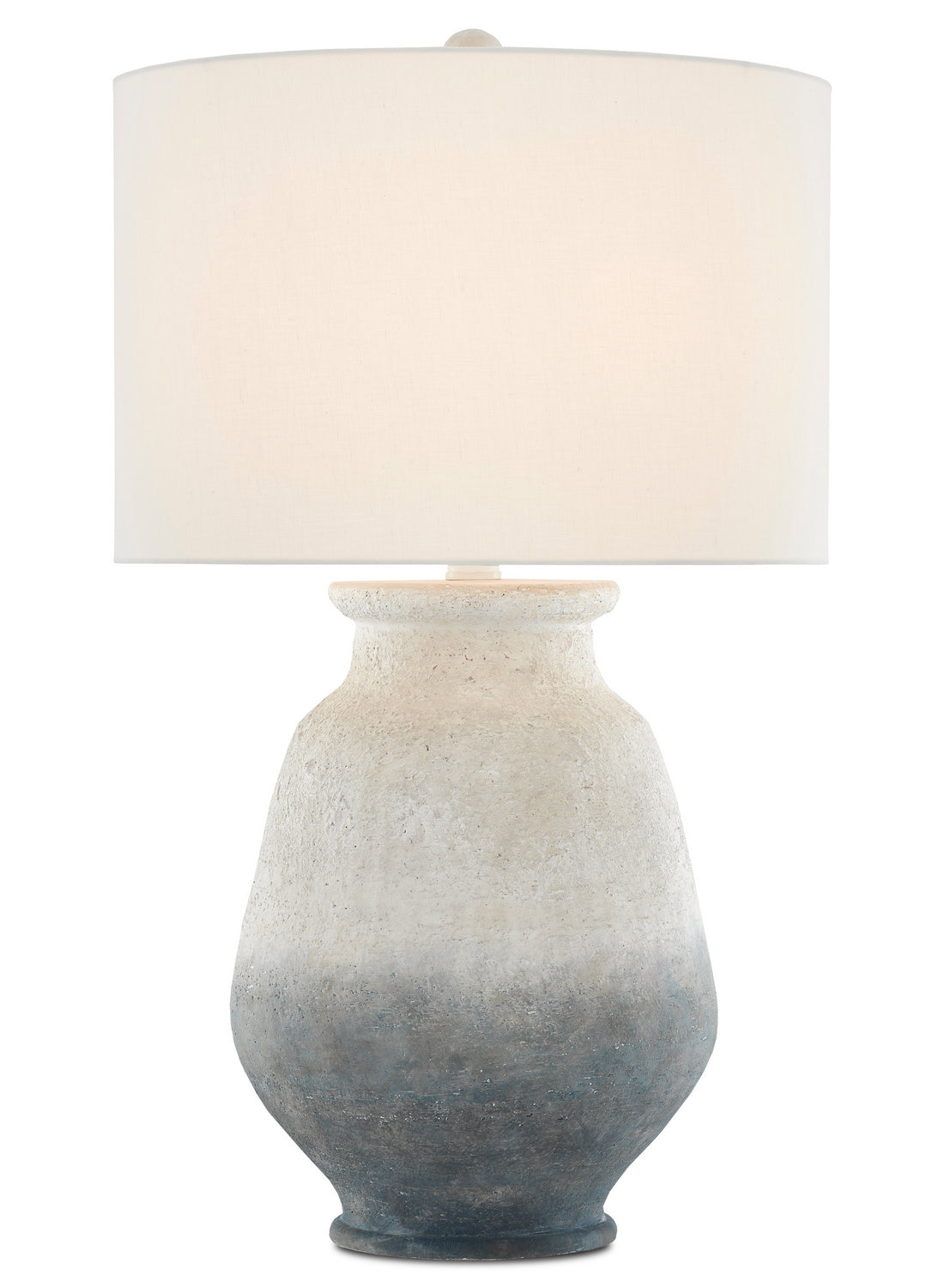 One Light Table Lamp from the Cazalet collection in Ash Ivory/Blue/Acrylic White finish