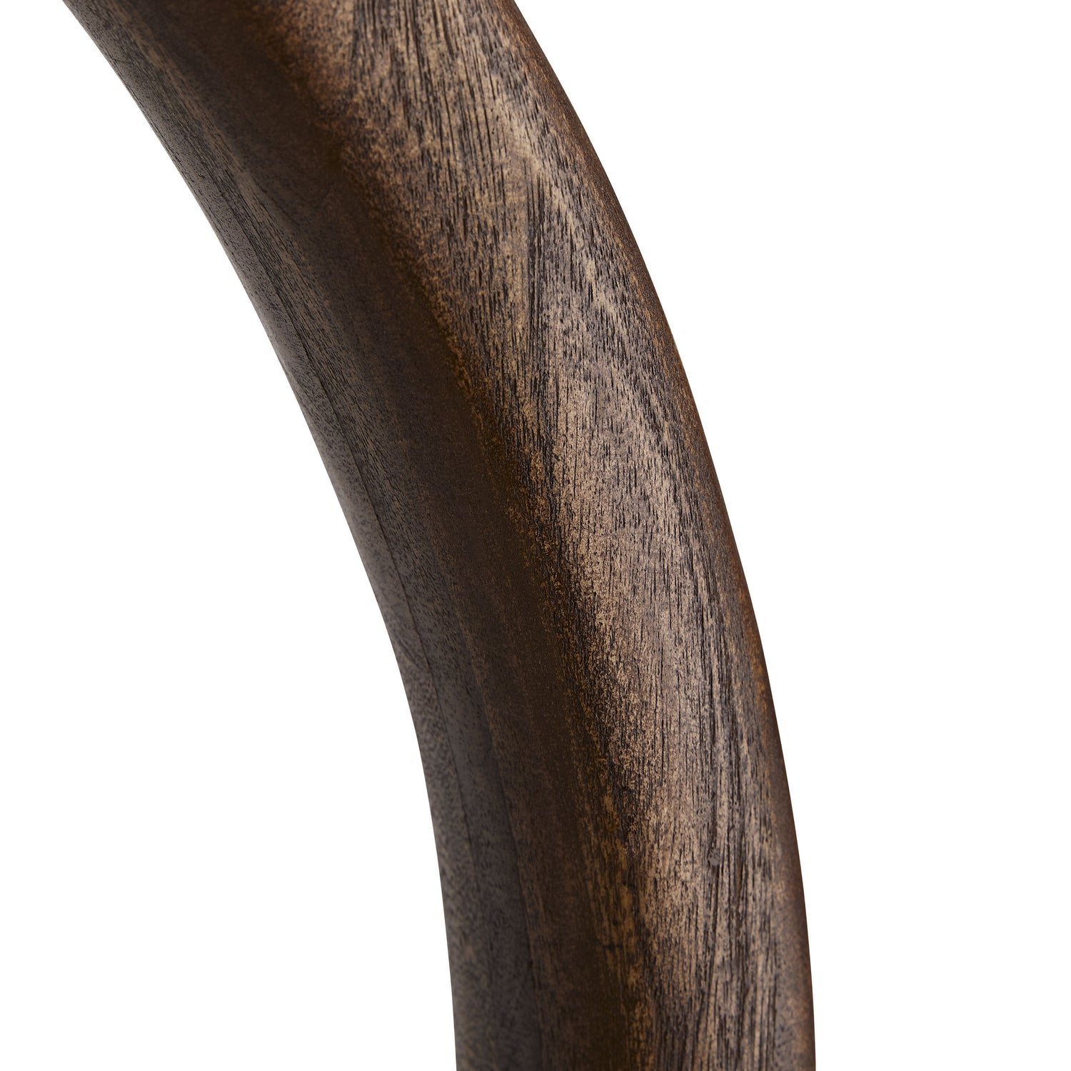 Sculpture from the Lesley collection in Light Walnut finish