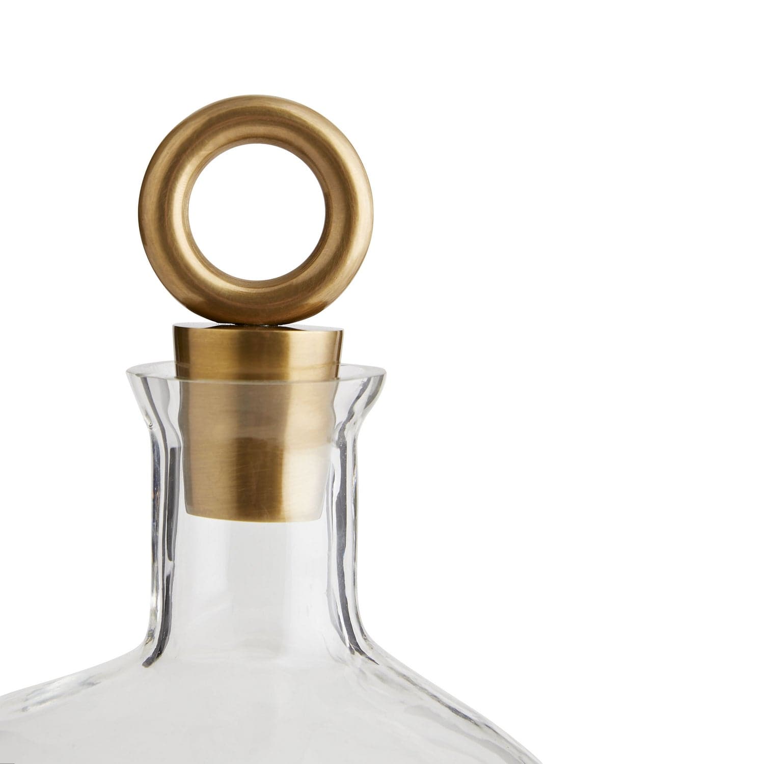 Decanter, set of 2 from the Frances collection in Clear finish