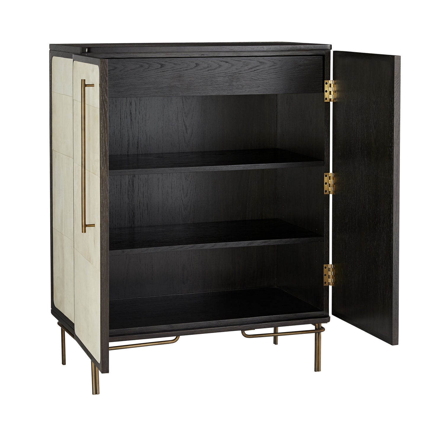 Cabinet from the Edison collection in Ebony finish
