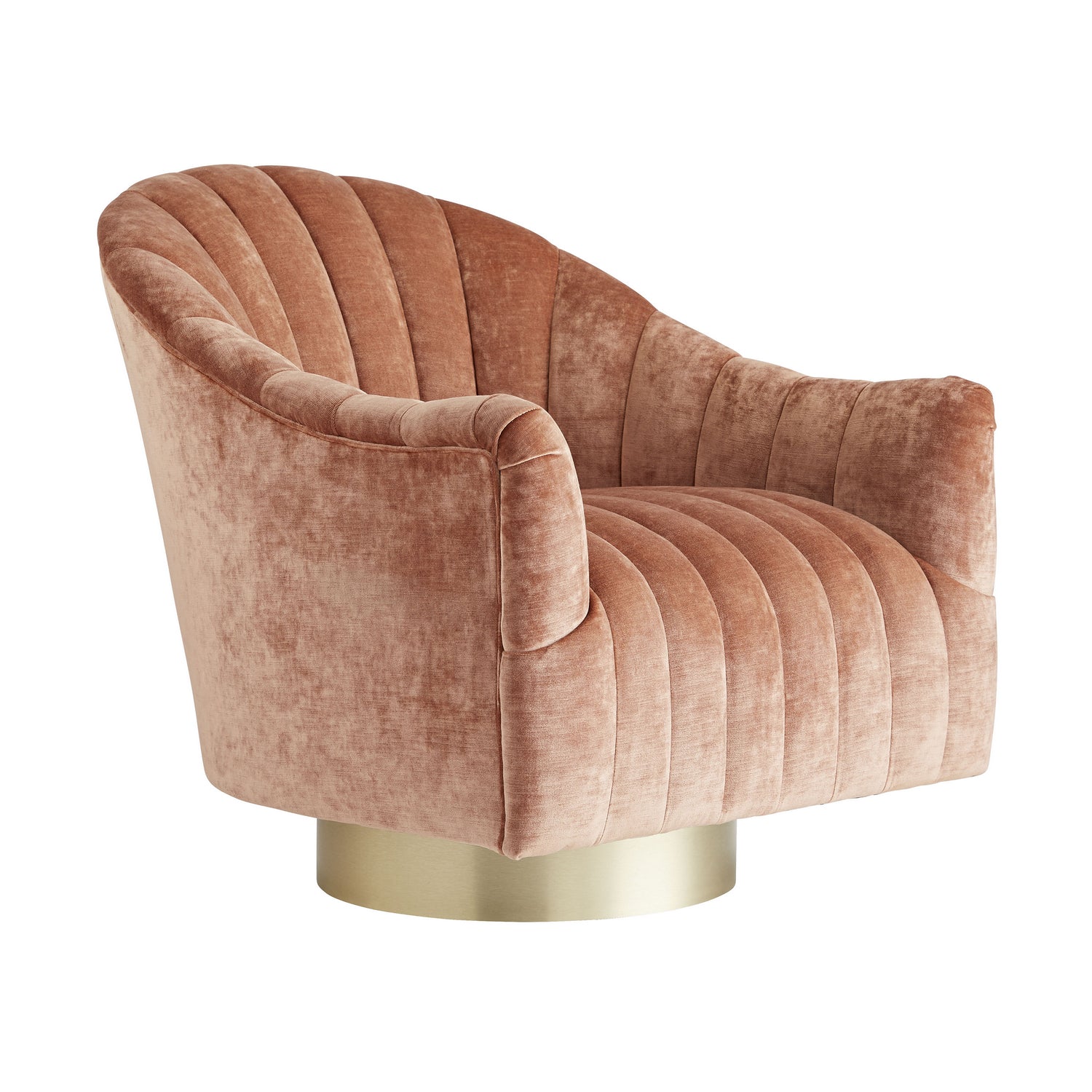 Chair from the Springsteen collection in Dusty Rose finish
