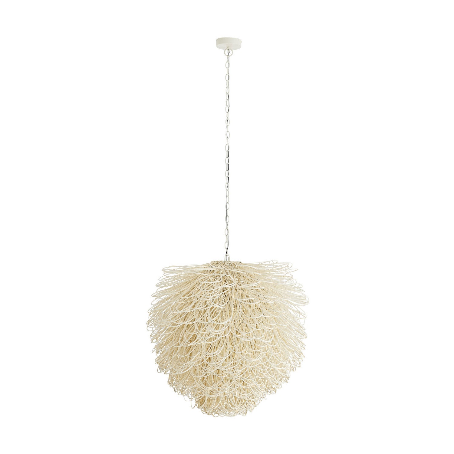 One Light Chandelier from the Finley collection in White finish