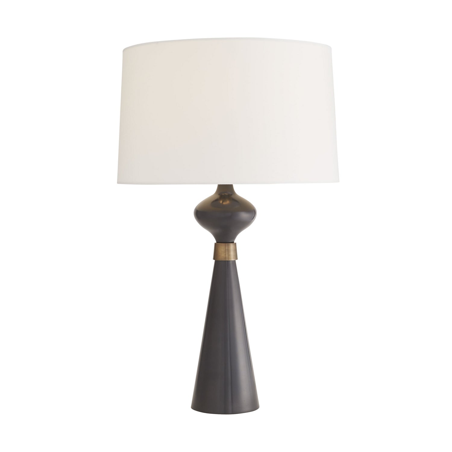 One Light Table Lamp from the Evette collection in Bronze finish