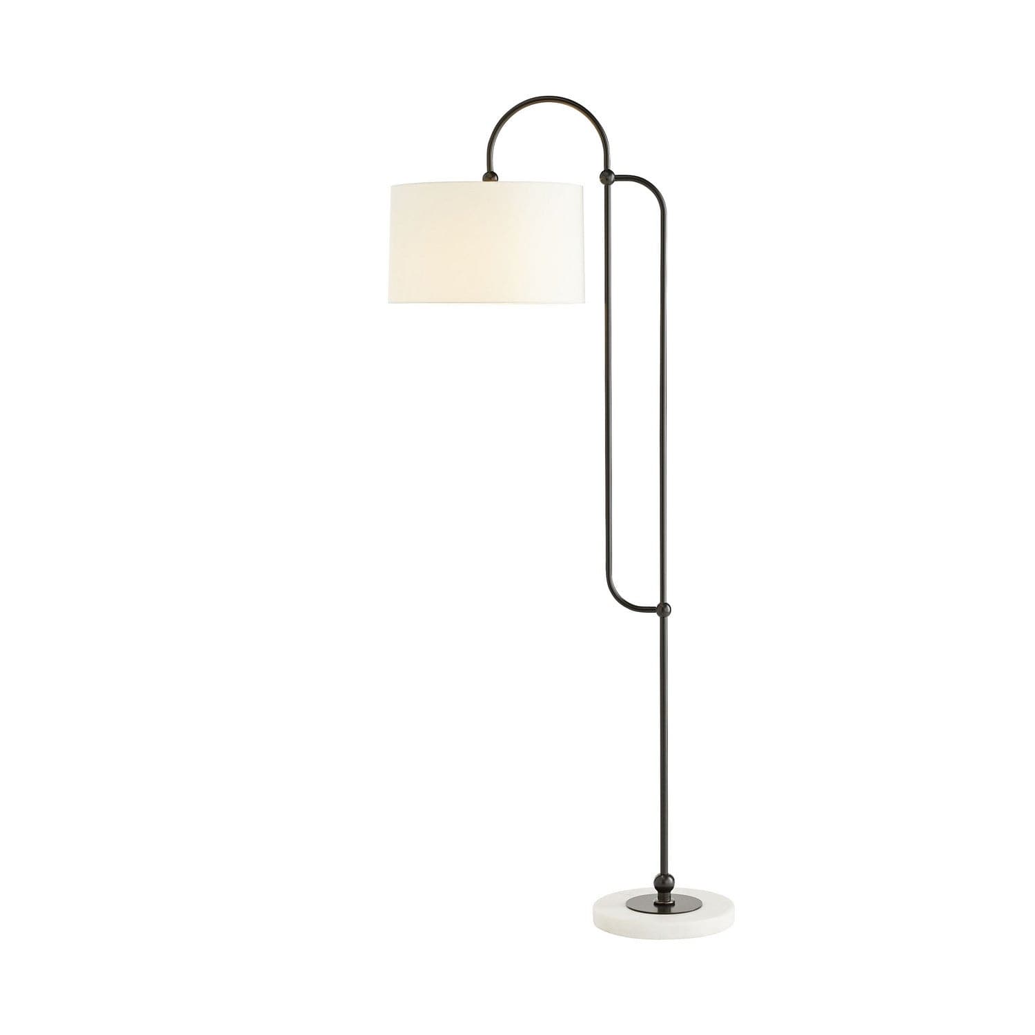 One Light Floor Lamp from the Dorchester collection in Bronze finish