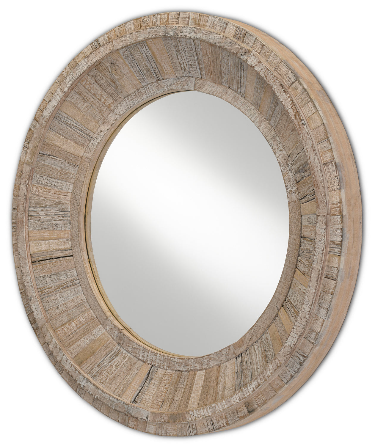 Mirror from the Kanor collection in Whitewash/Mirror finish