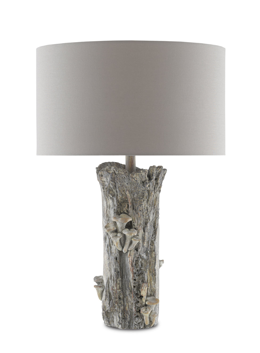 One Light Table Lamp from the Porcini collection in Dark Brown finish