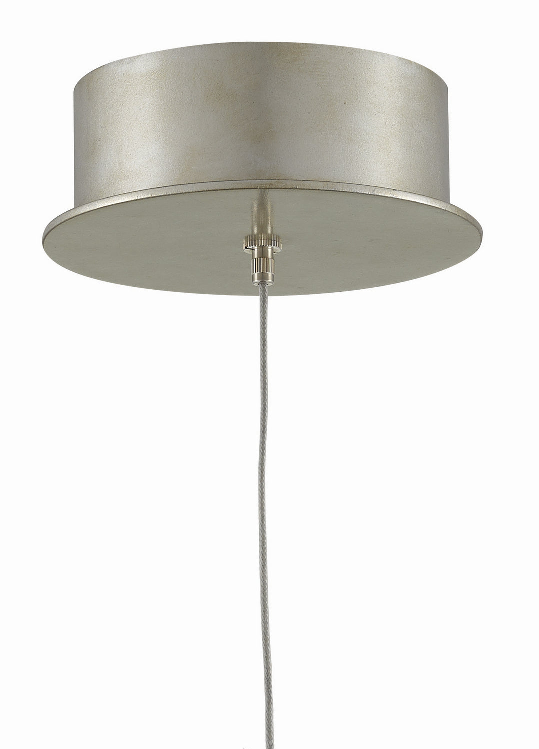 One Light Pendant from the Pepper collection in Painted Silver/Nickel finish