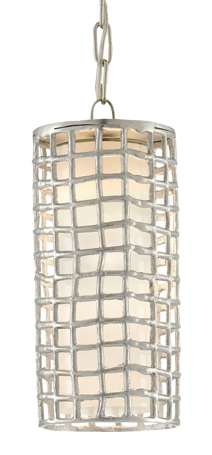 One Light Pendant from the Epigraph collection in Nickel finish
