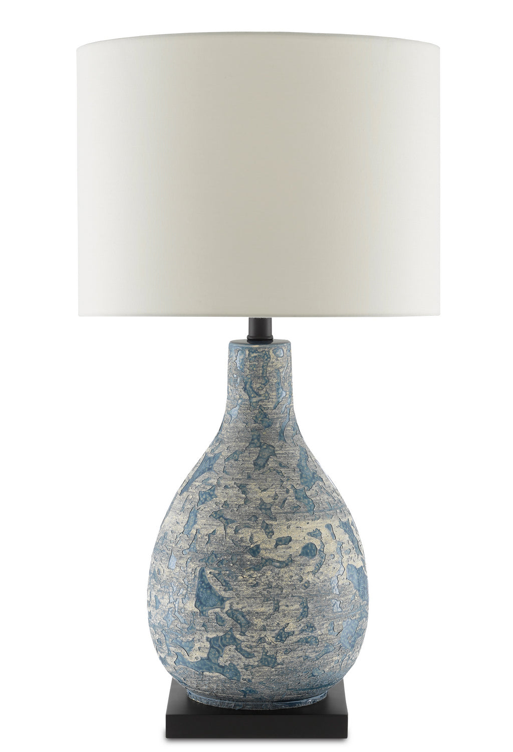 One Light Table Lamp from the Ostracon collection in Vintage Blue finish
