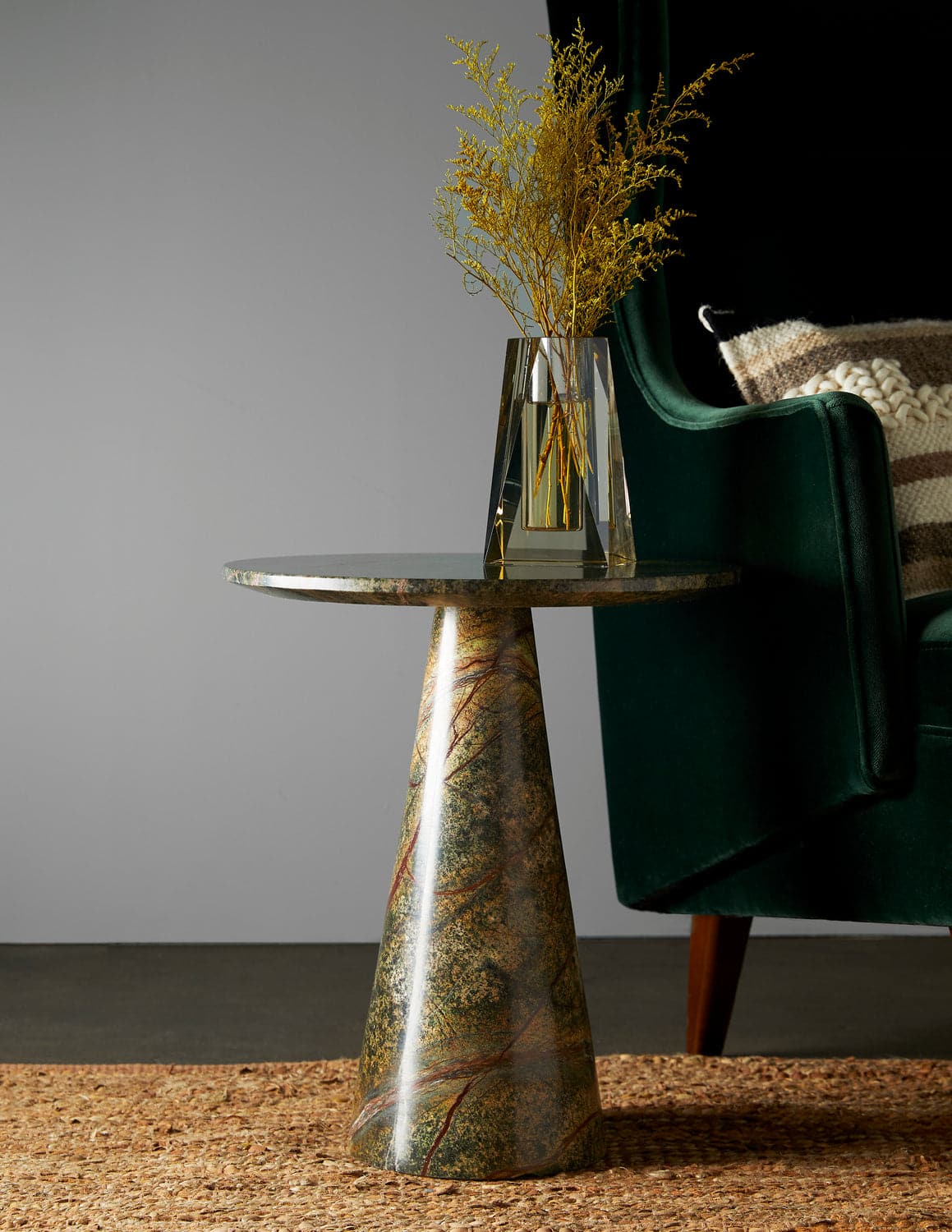 Accent Table from the Icarius collection in Jungle finish