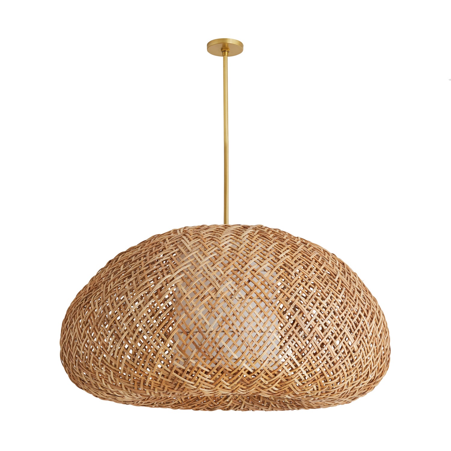 One Light Pendant from the Ingrid collection in Natural finish