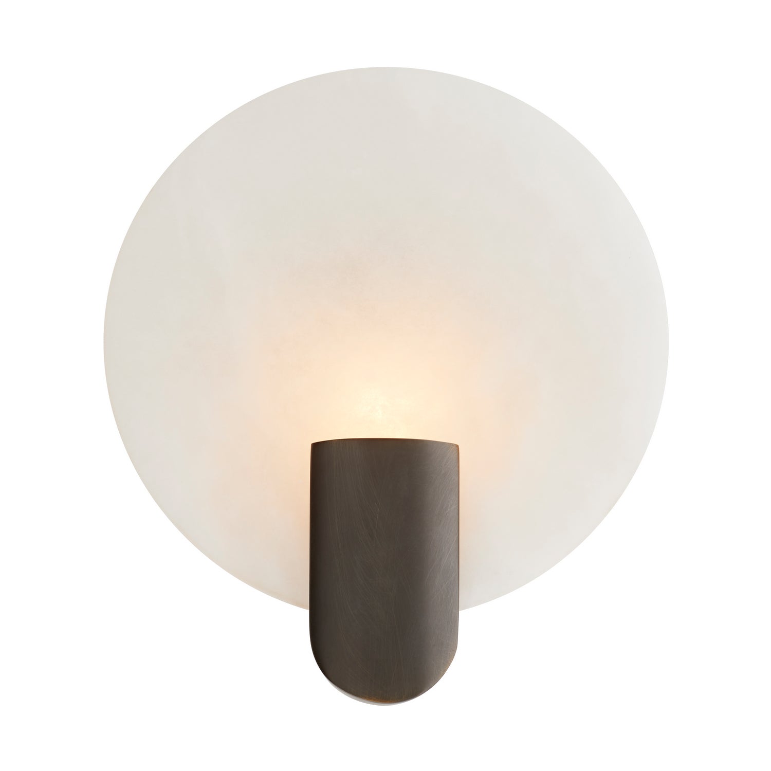 One Light Wall Sconce from the Halette collection in Bronze finish