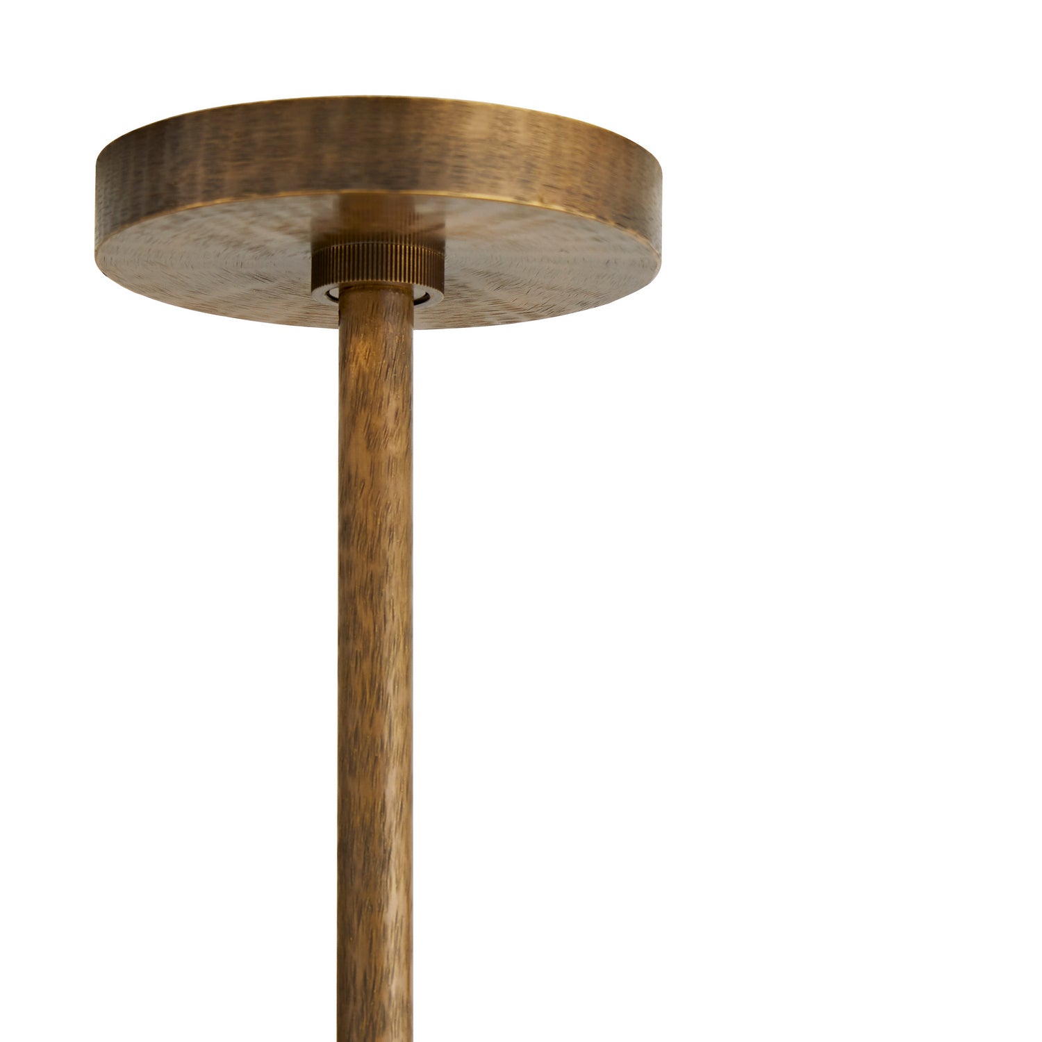 Eight Light Chandelier from the Griff collection in Antique Brass finish
