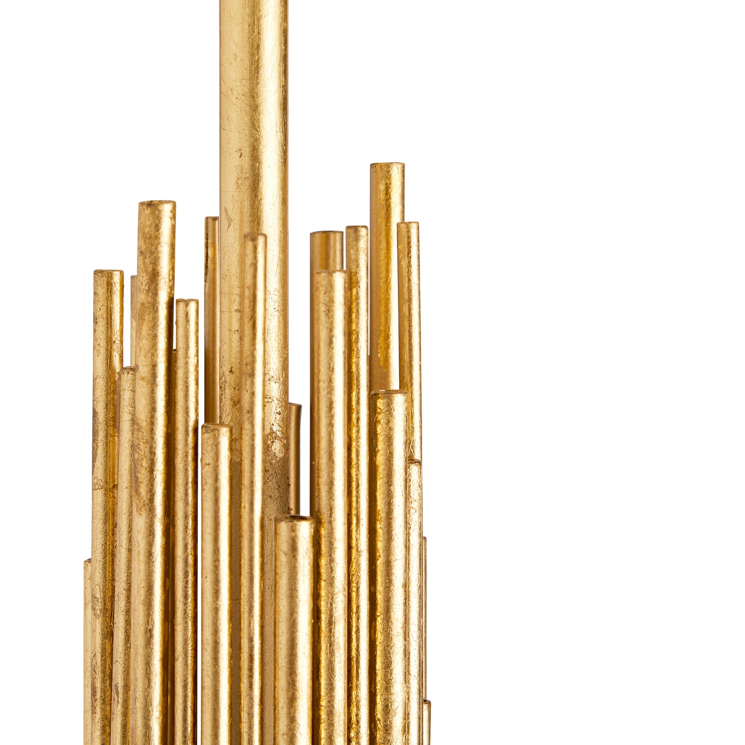 One Light Floor Lamp from the Prescott collection in Gold Leaf finish