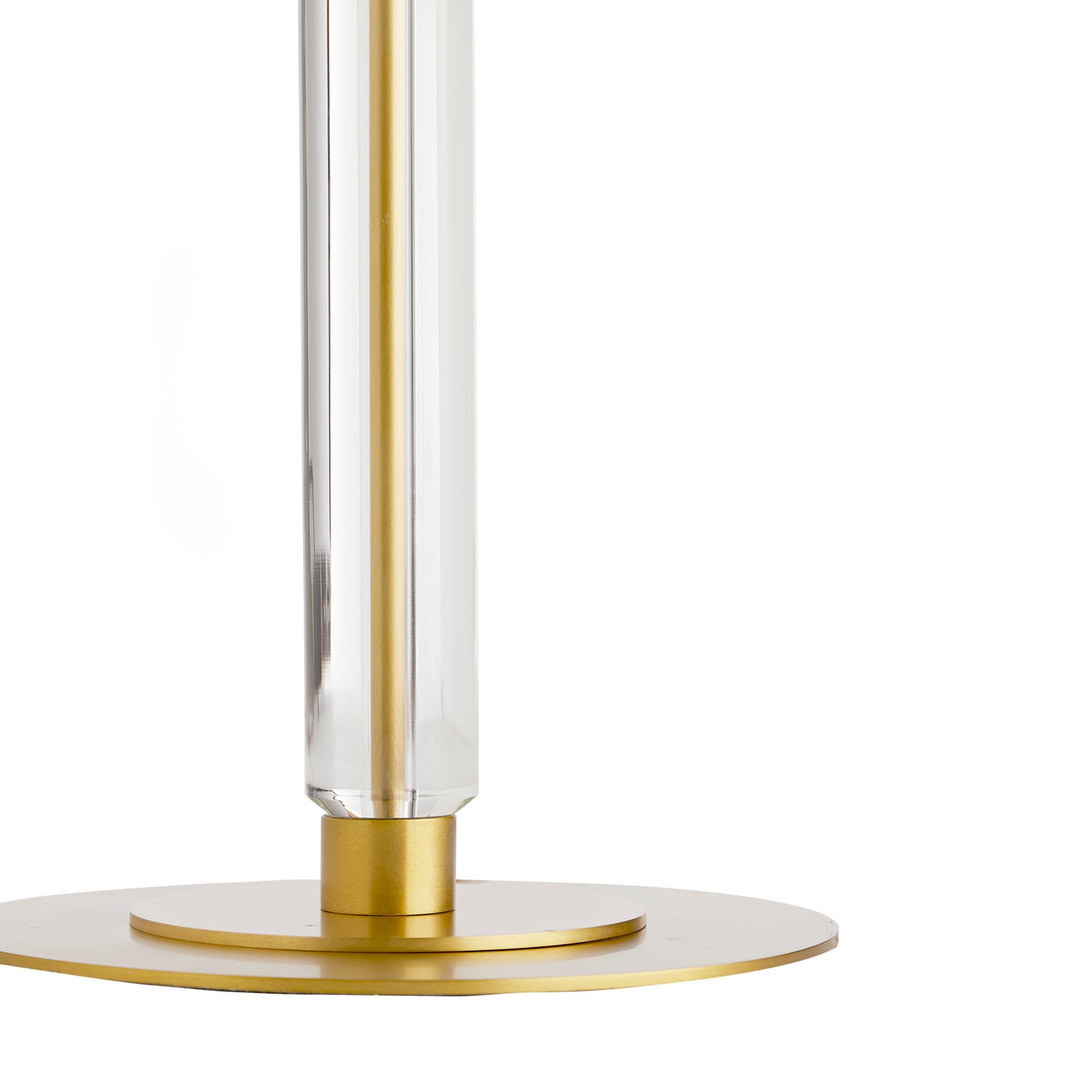 One Light Floor Lamp from the Gio collection in Clear finish