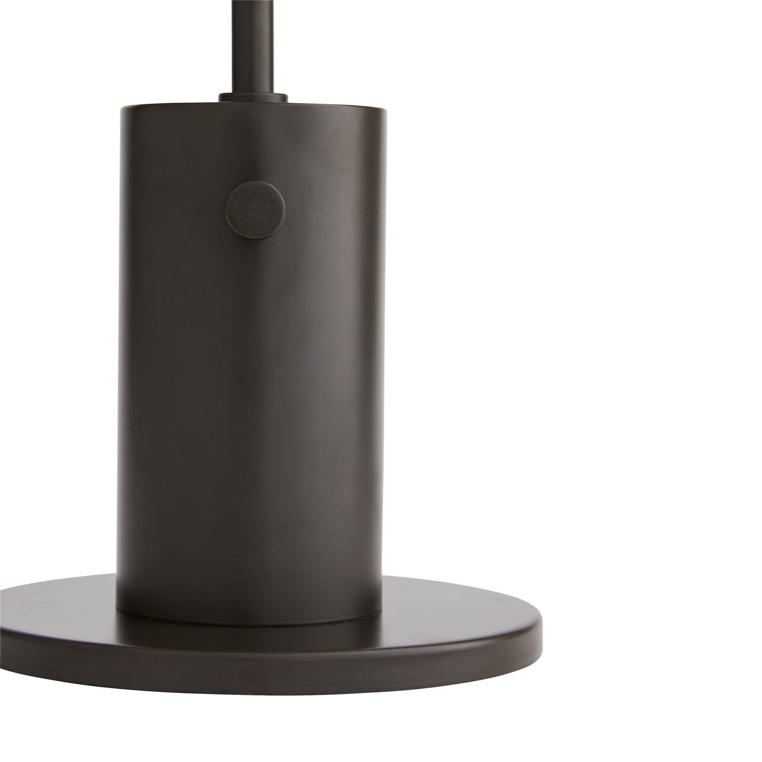 Two Light Lamp from the Bend collection in Smoke finish