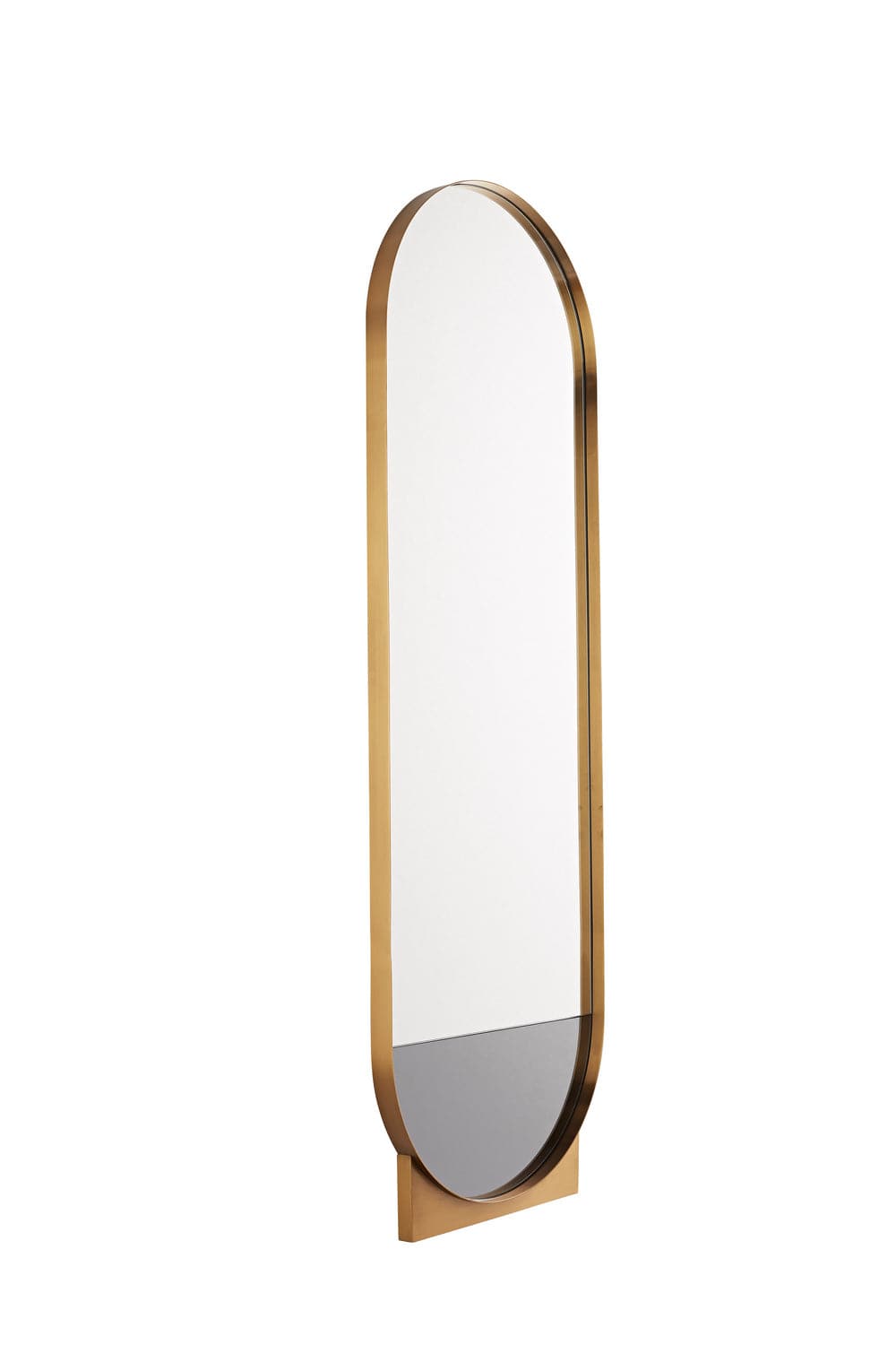 Floor Mirror from the Datum collection in Antique Brass finish