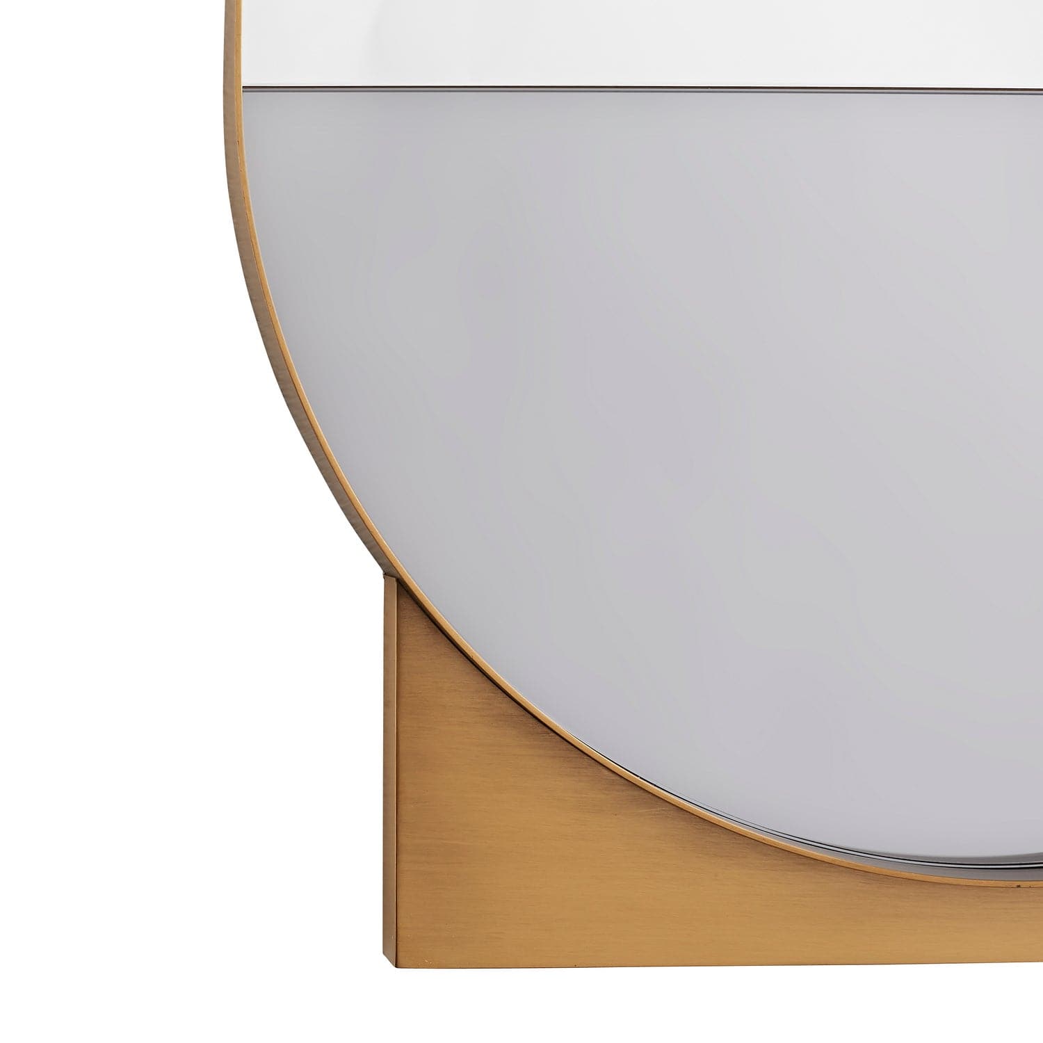 Floor Mirror from the Datum collection in Antique Brass finish