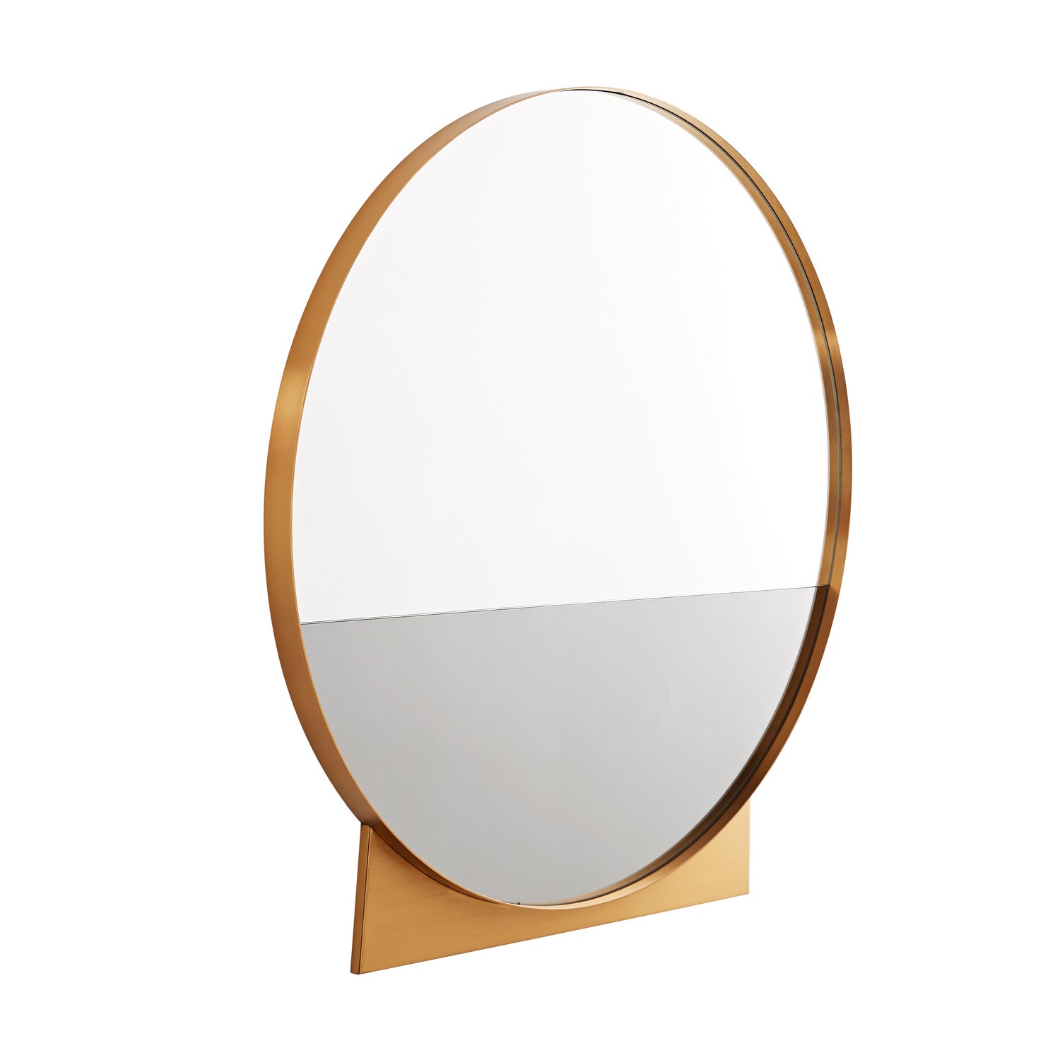 Mirror from the Datum collection in Antique Brass finish