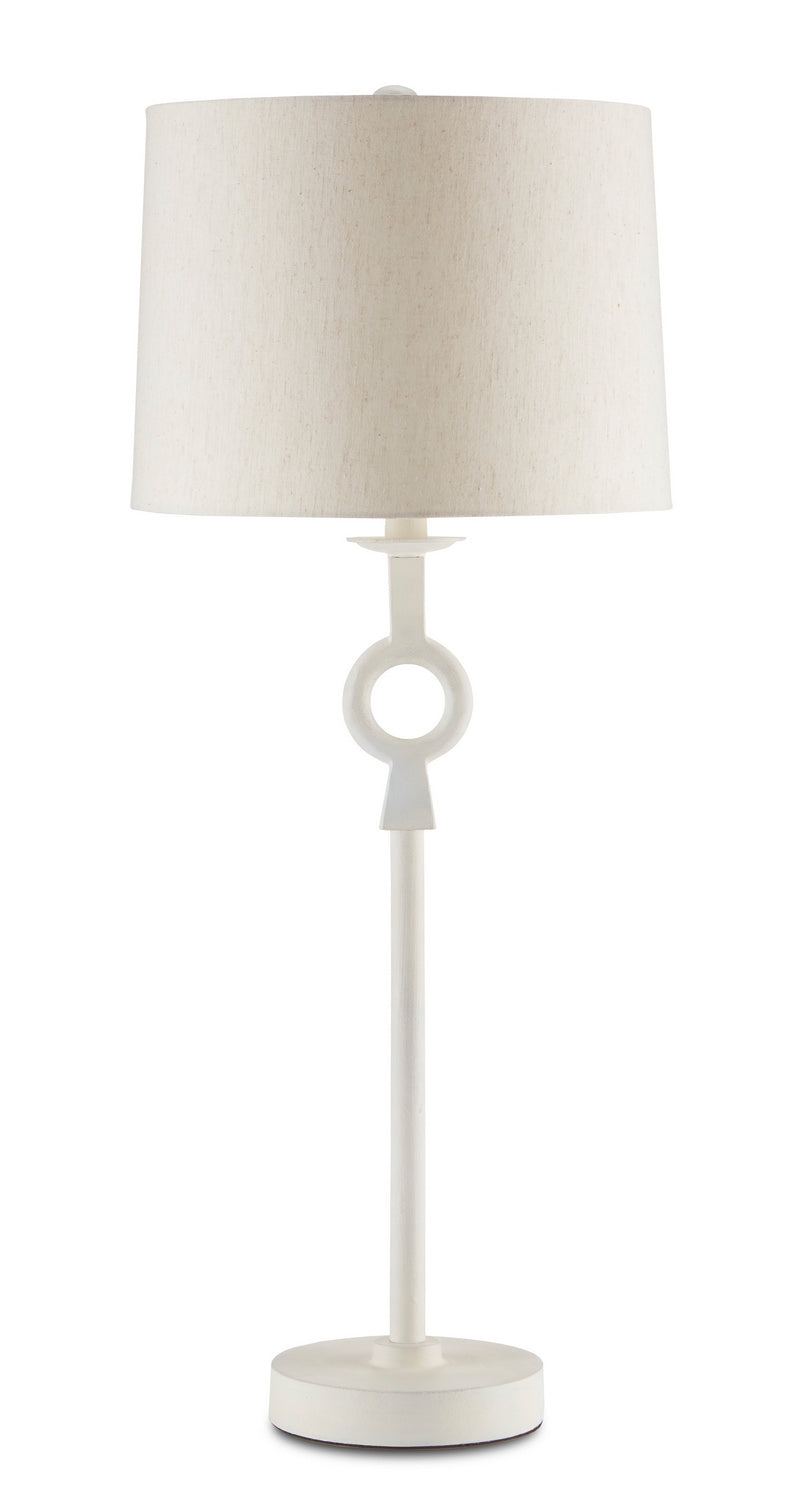 One Light Table Lamp from the Germaine collection in White finish