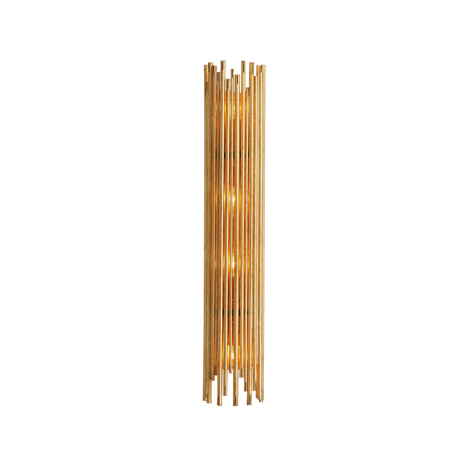 Four Light Wall Sconce from the Prescott collection in Gold Leaf finish