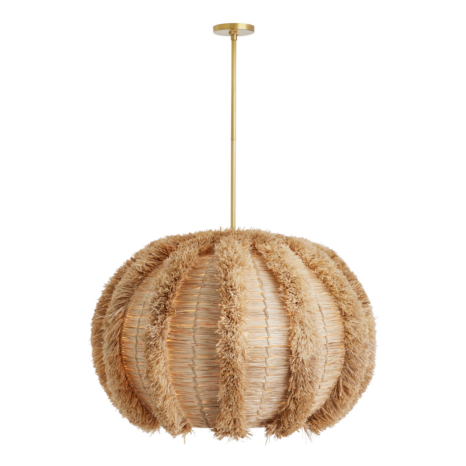 One Light Pendant from the Johanna collection in Natural finish