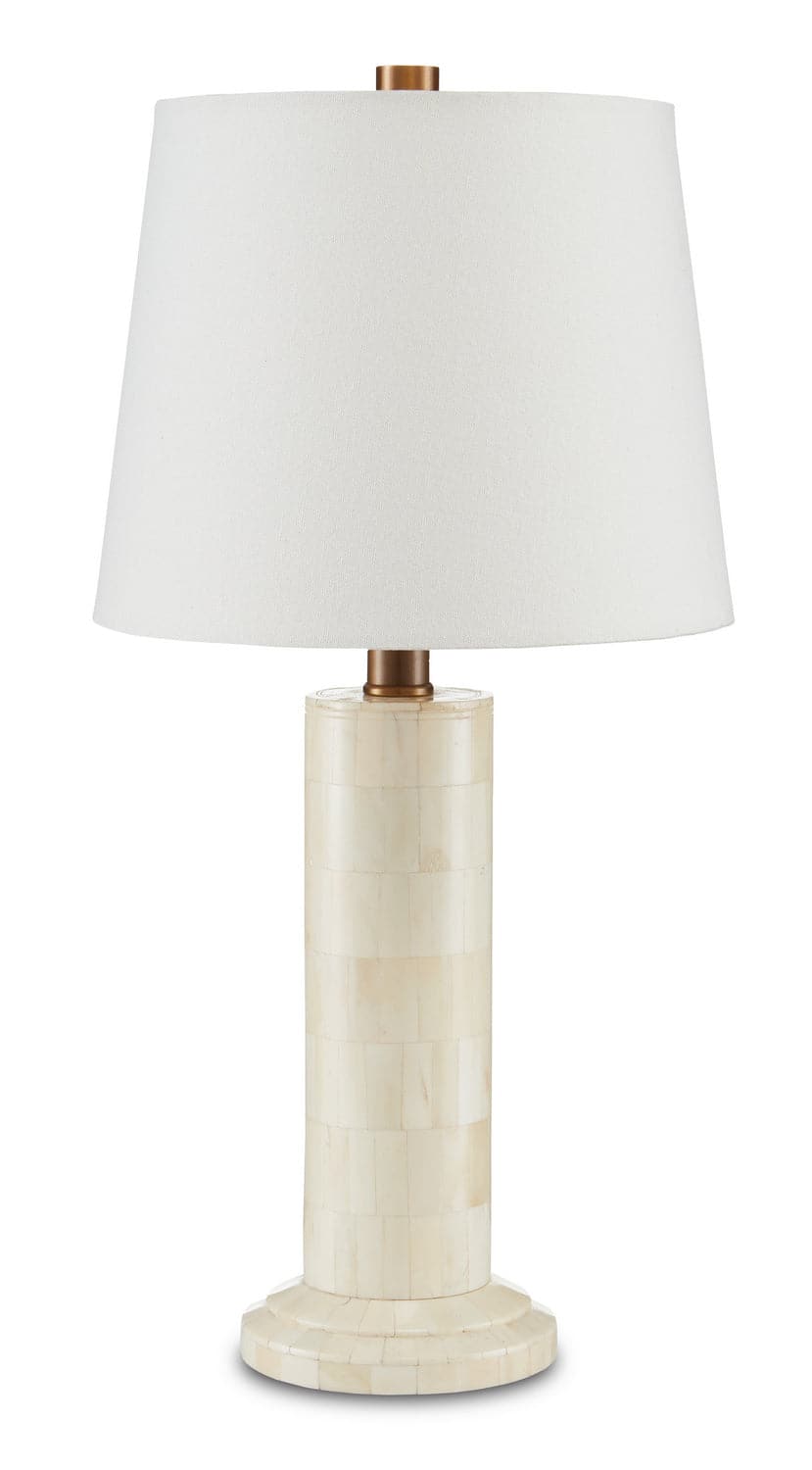 One Light Table Lamp from the Osso collection in Natural Bone finish