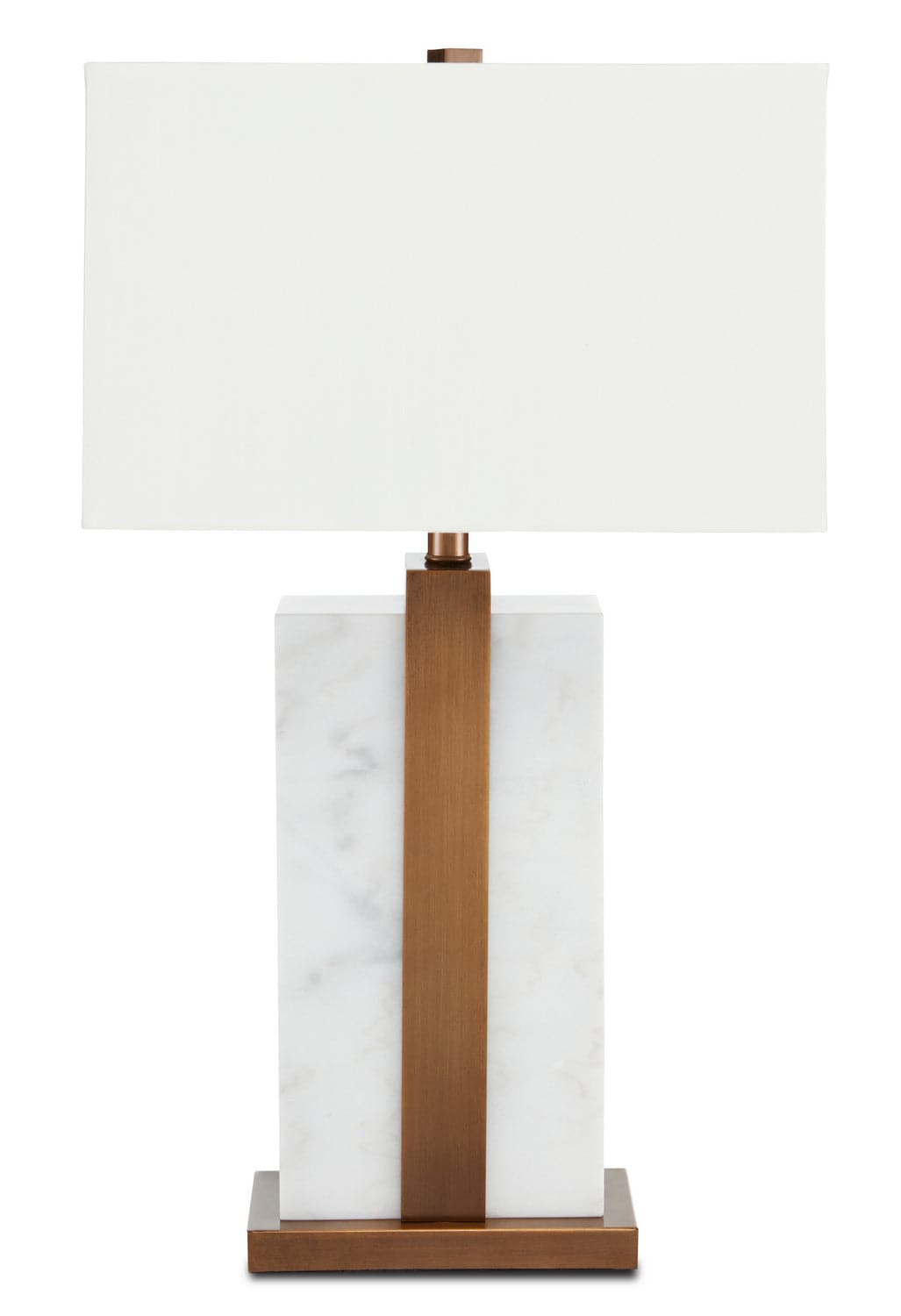 One Light Table Lamp from the Catriona collection in Natural/Antique Brass finish