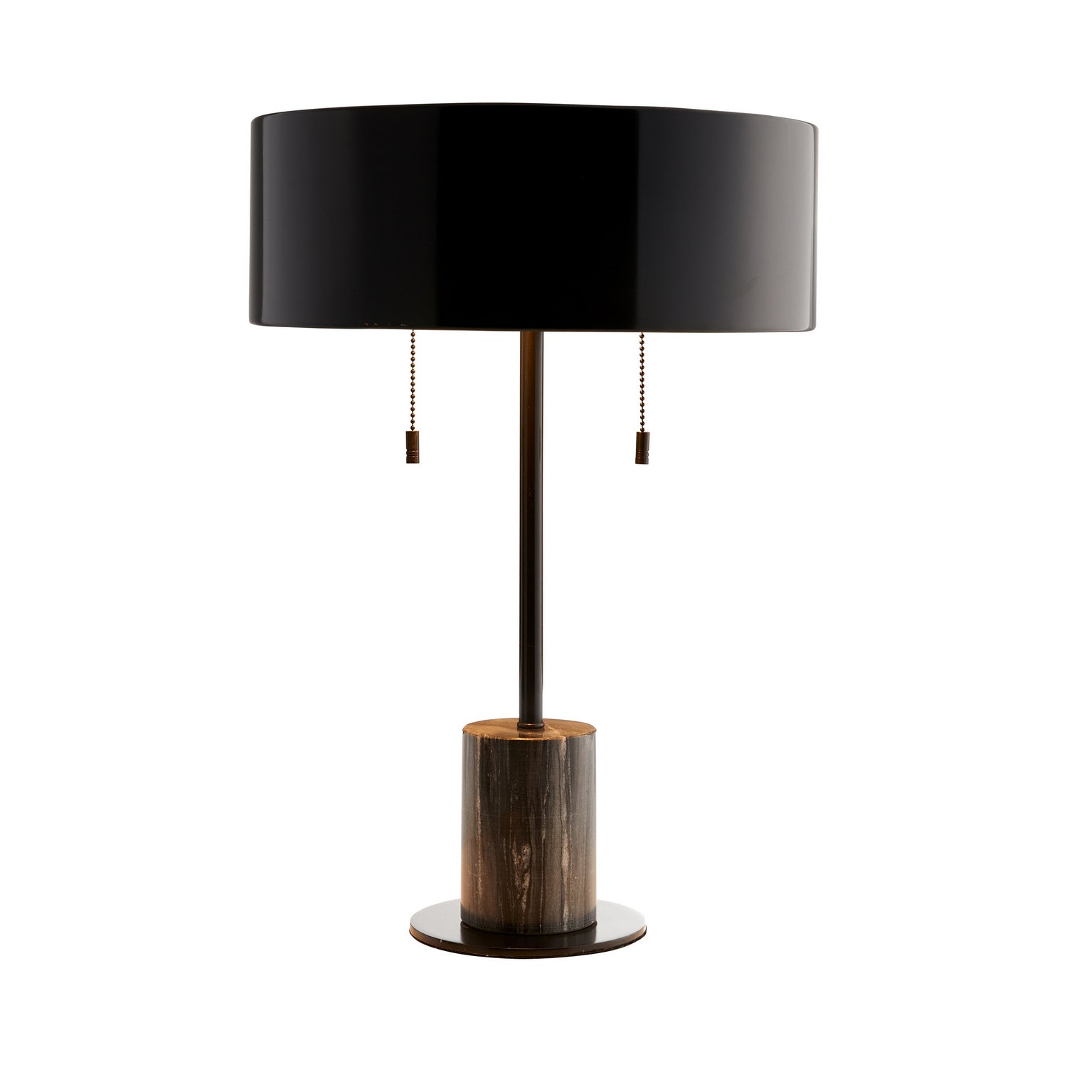 Two Light Table Lamp from the Marcel collection in Bronze finish