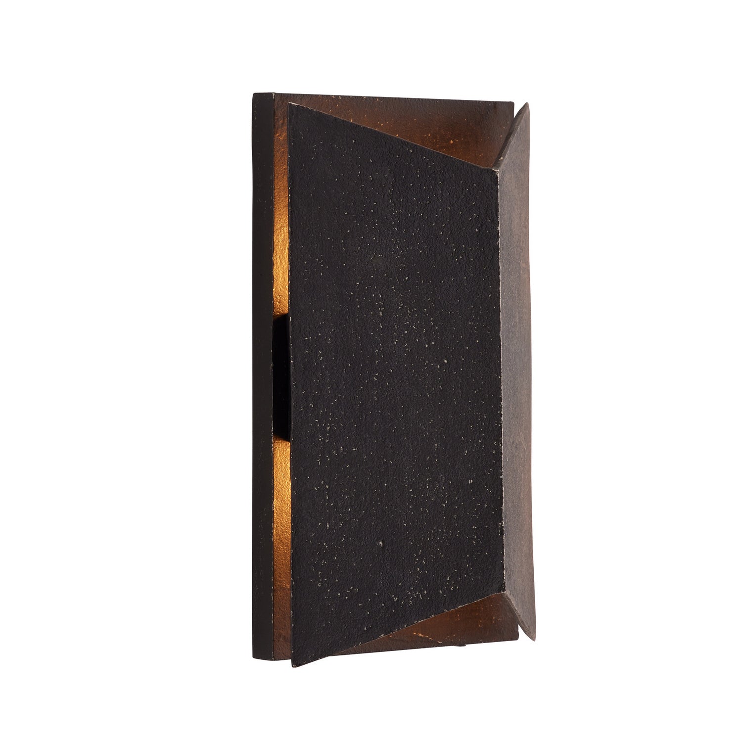 One Light Wall Sconce from the Orrick collection in Matte Charcoal finish