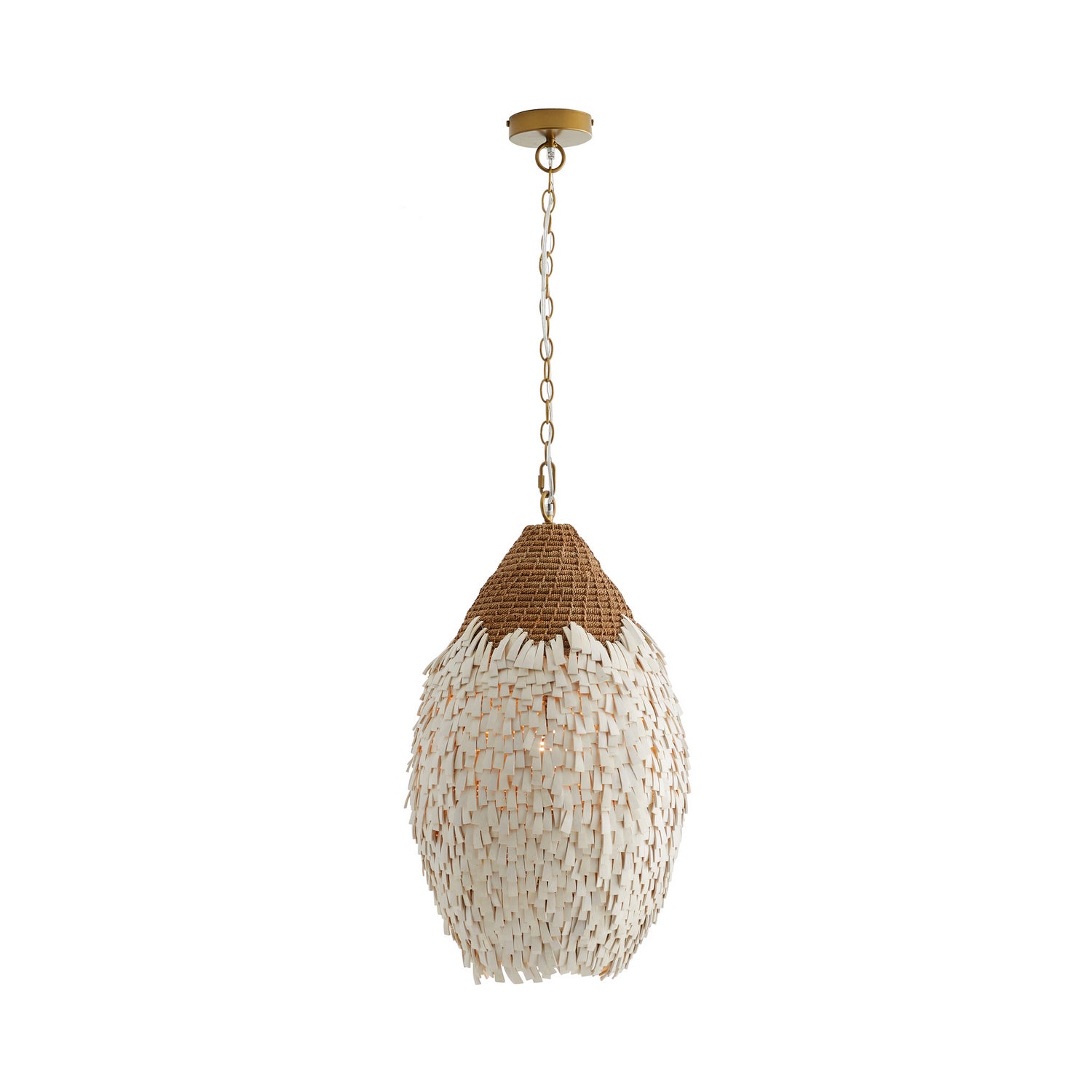 One Light Pendant from the Orla collection in Natural finish
