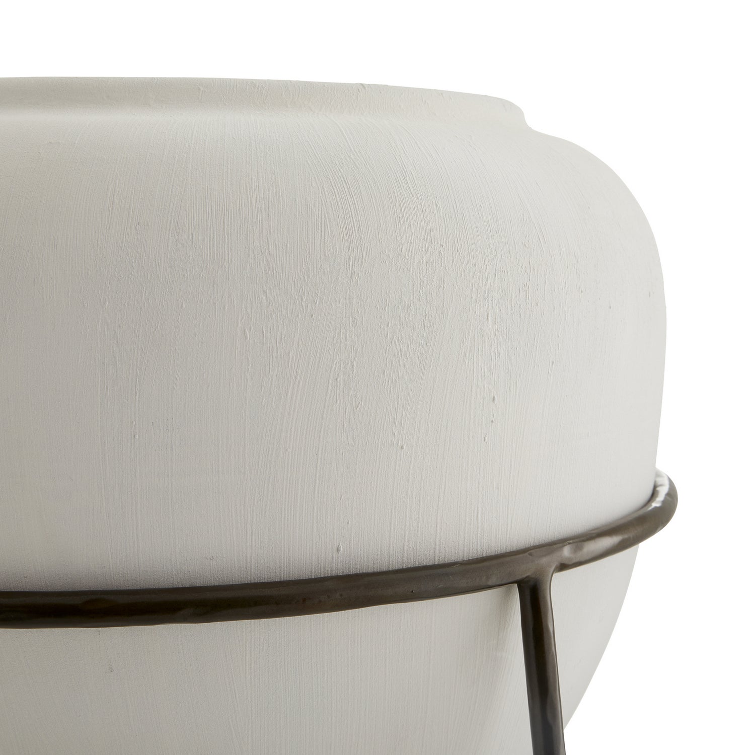 Floor Urn from the Marcello collection in Matte White finish