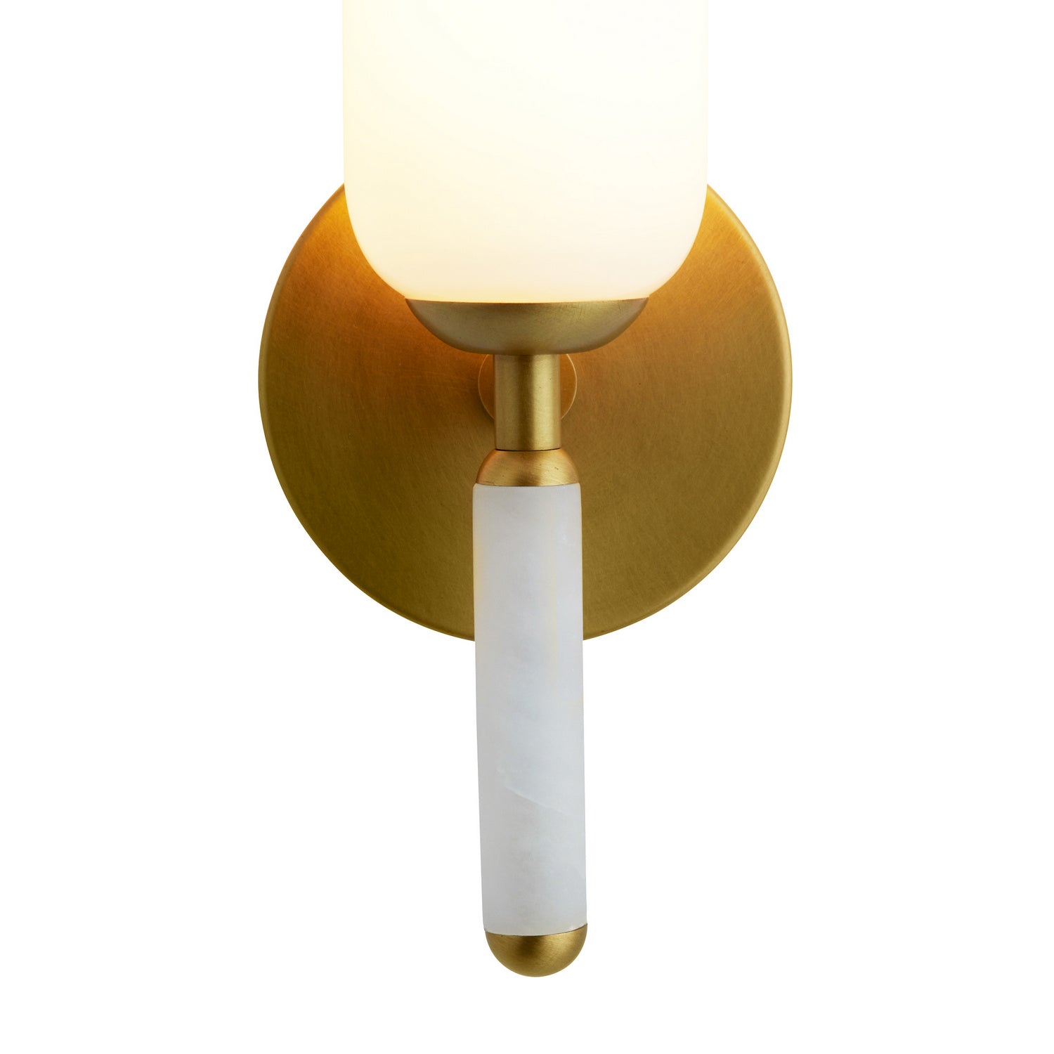 One Light Wall Sconce from the Norwalk collection in Opal finish