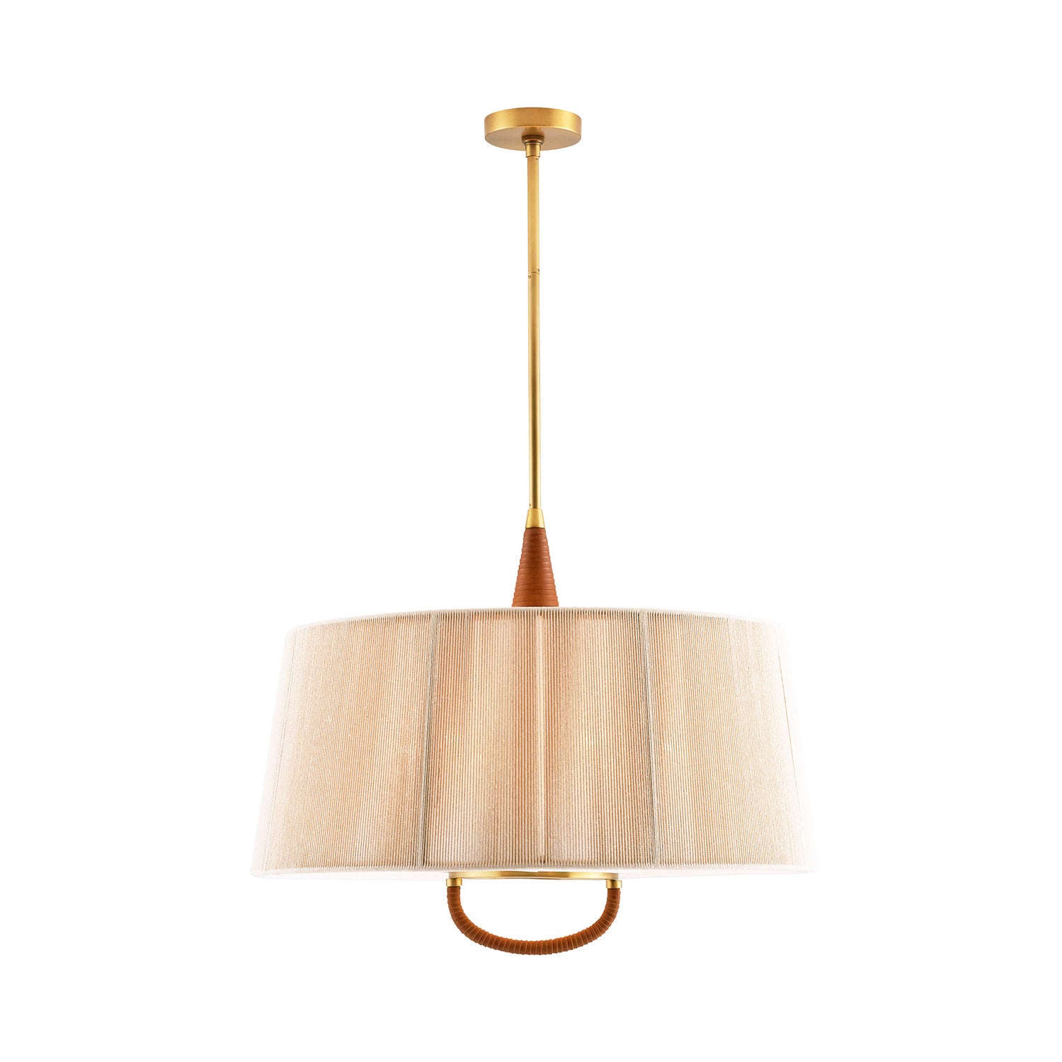 Six Light Pendant from the Middlebury collection in Natural finish