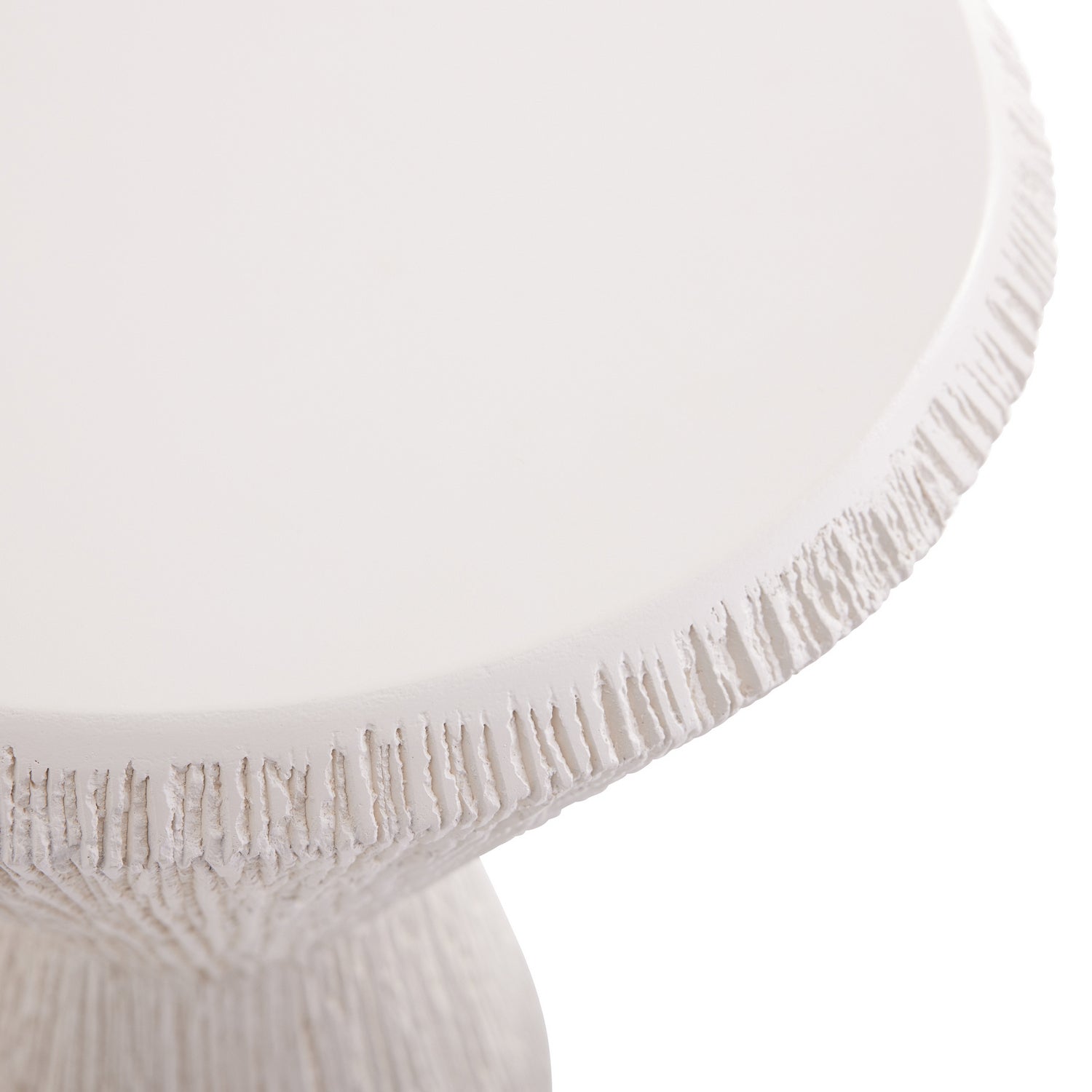 Accent Table from the Nika collection in Ivory finish