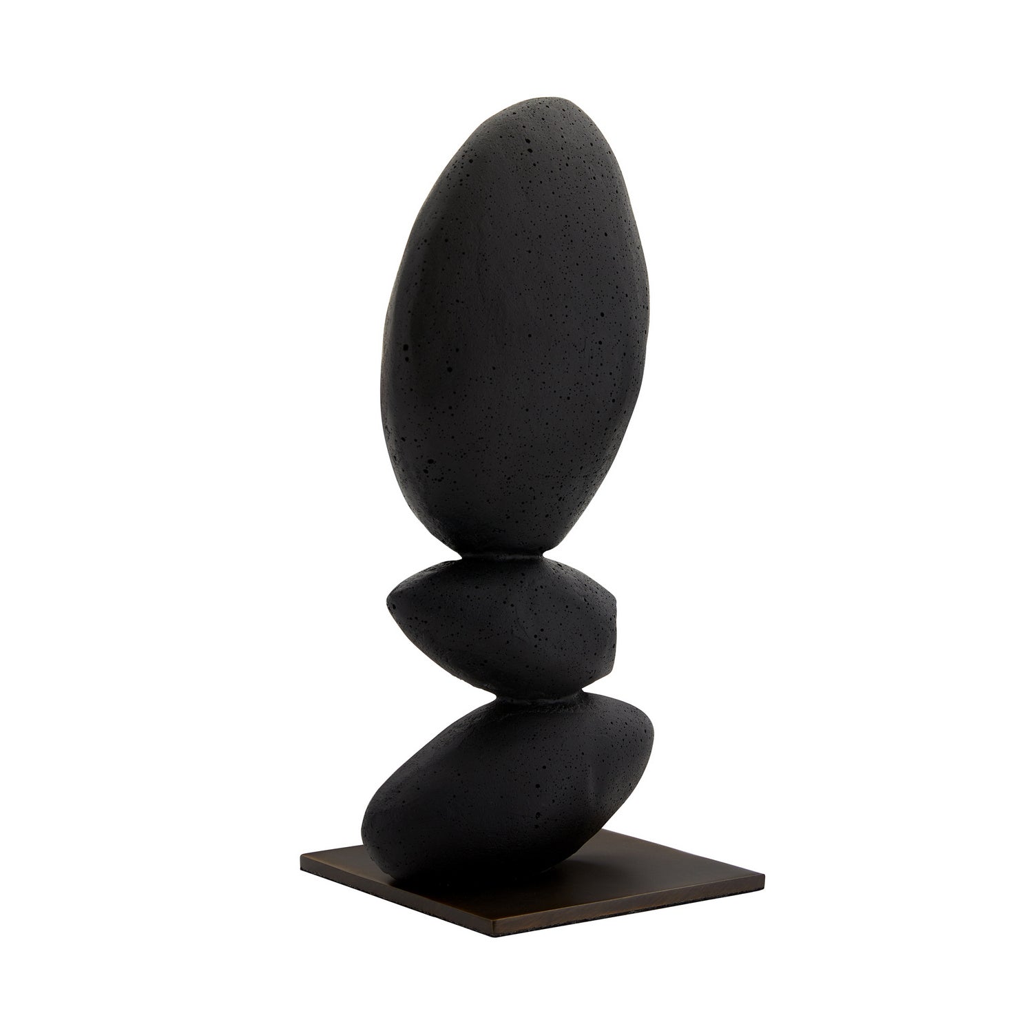 Sculpture from the Milton collection in Charcoal finish
