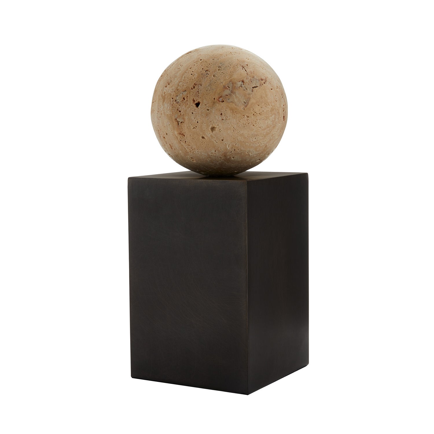 Sculpture from the Oscar collection in Bronze finish