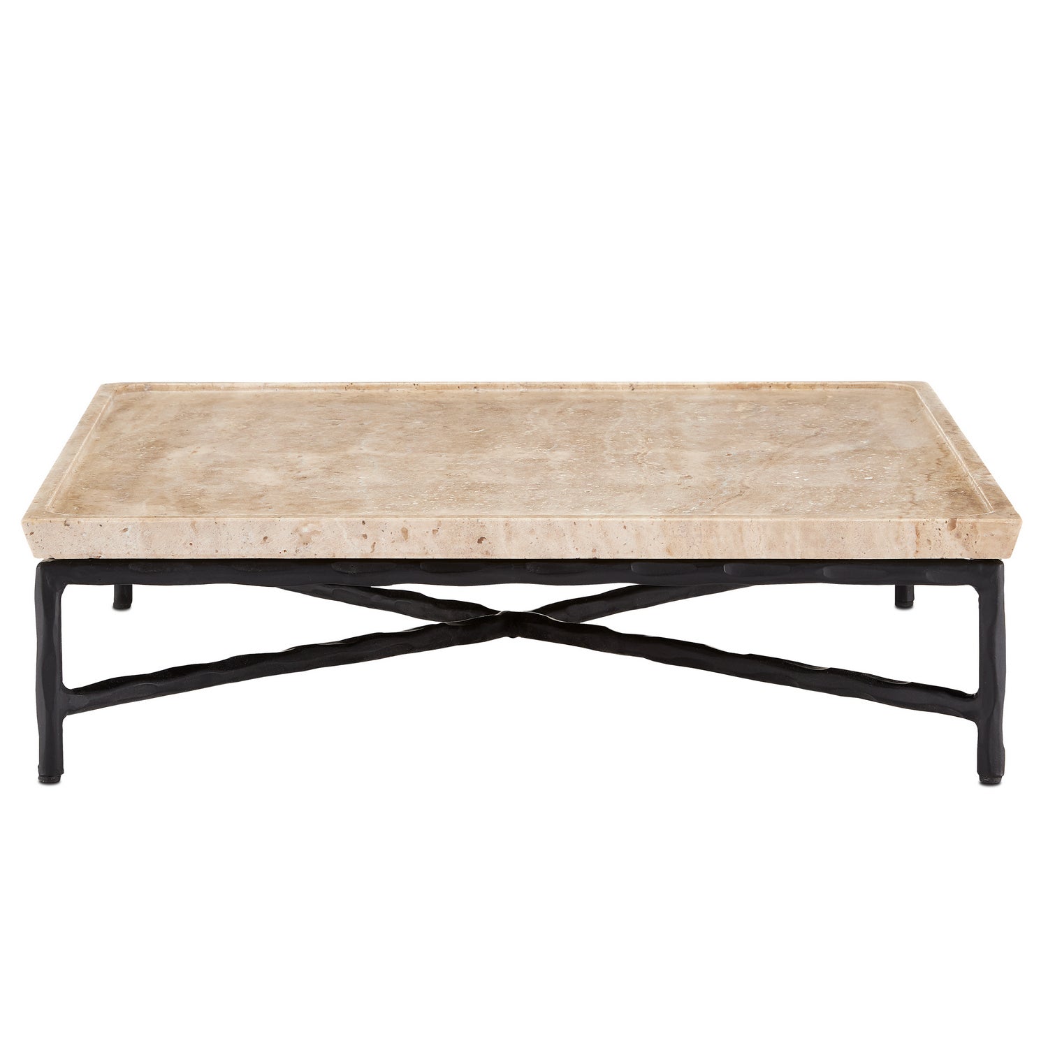 Tray from the Boyles collection in Natural/Black finish