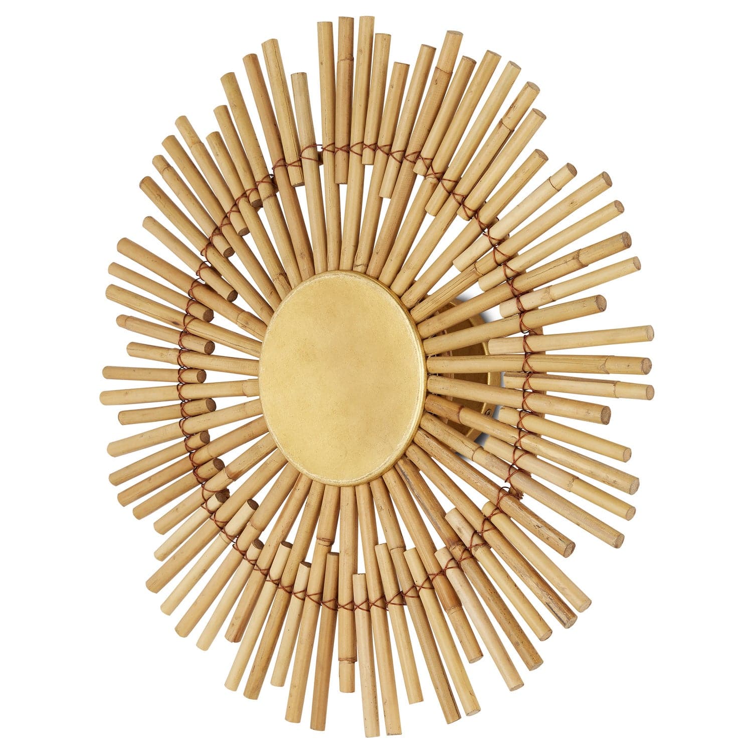 One Light Wall Sconce from the Persephone collection in Natural/Contemporary Gold Leaf finish