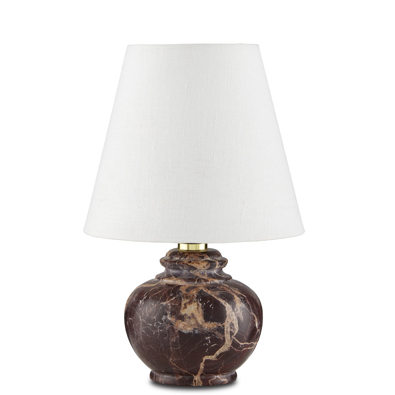 One Light Table Lamp from the Piccolo collection in Oxblood finish