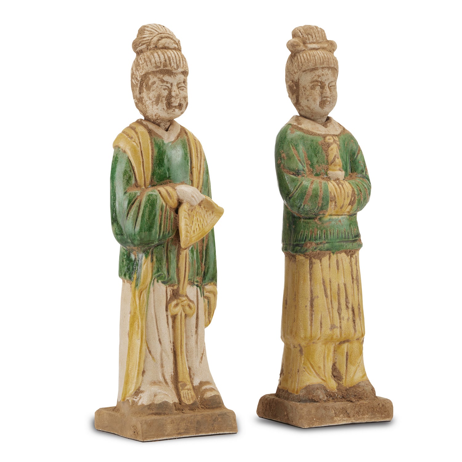 Object from the Tang Dynasty Palace collection in Green/Yellow finish