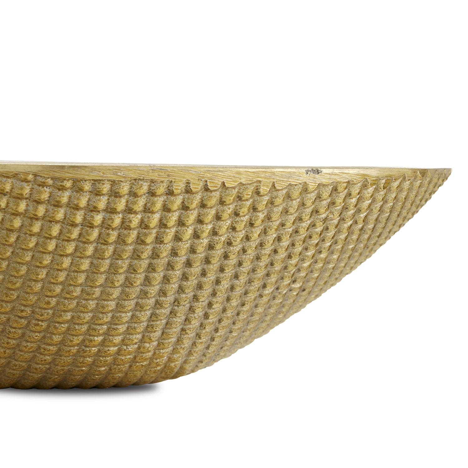 Bowl Set of 3 from the Banah collection in White/Gold finish