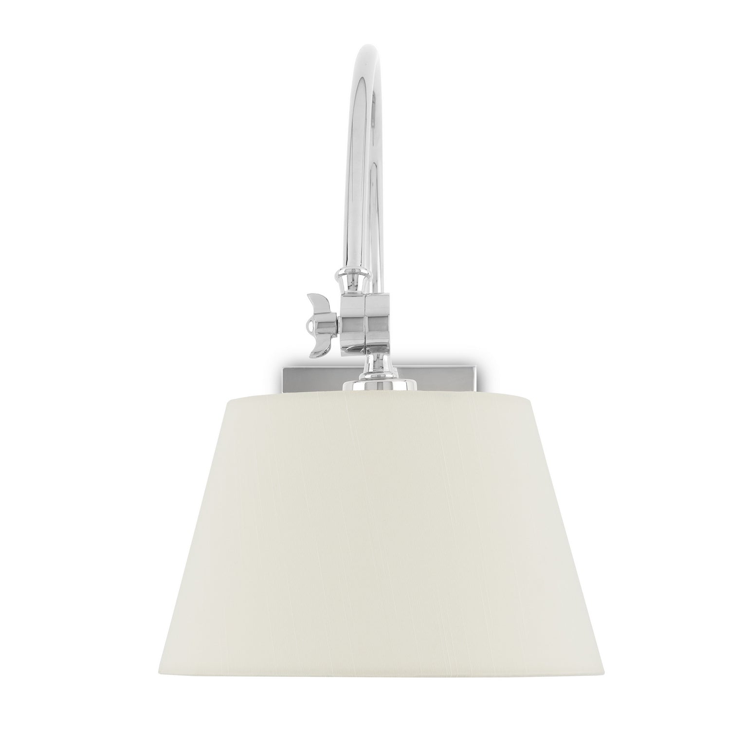 One Light Wall Sconce from the Ashby collection in Polished Nickel finish