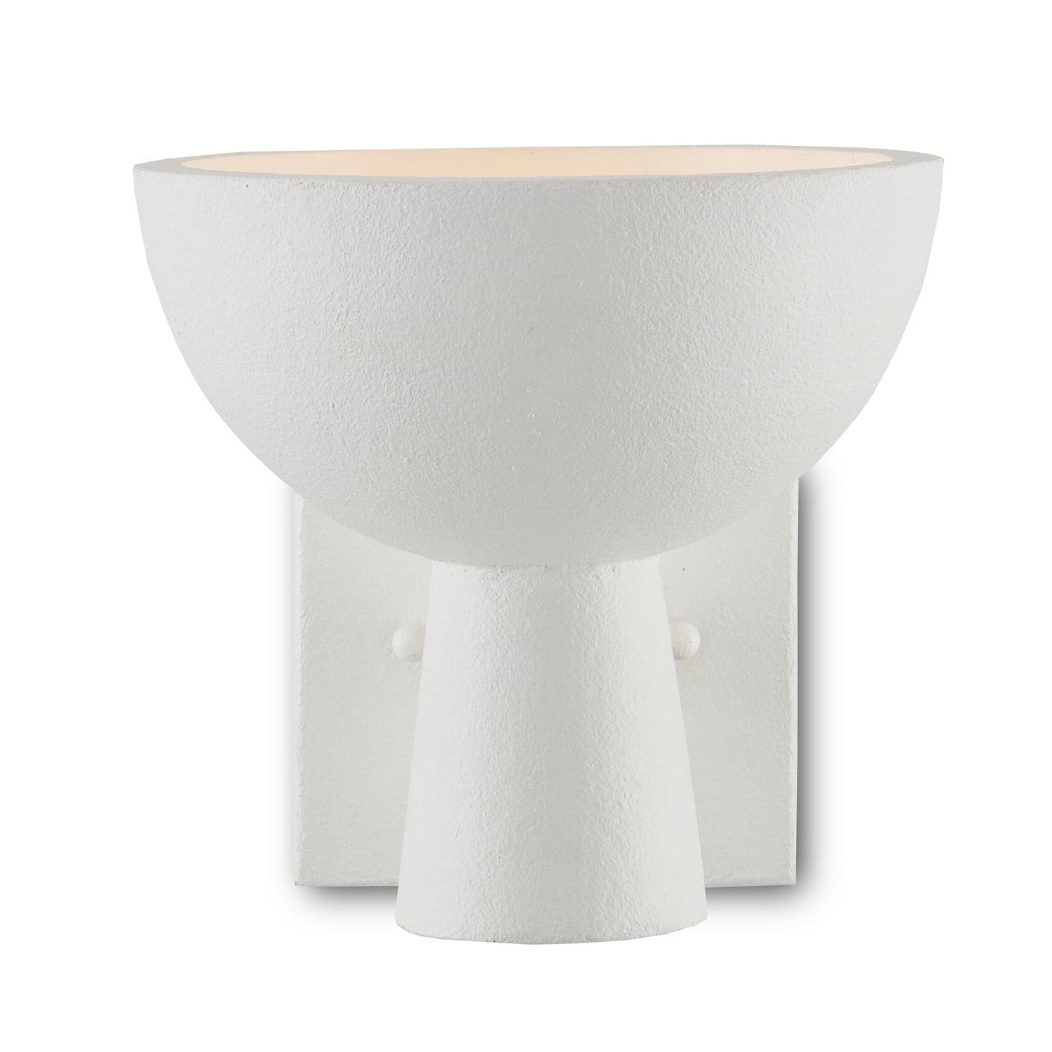 One Light Wall Sconce from the Revett collection in Textured White finish